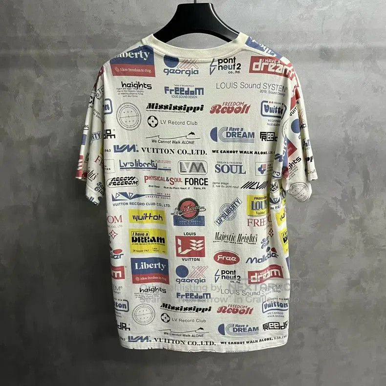 Louis Vuitton Louis Vuitton White monogrammed multi-logo printed casual Size US L / EU 52-54 / 3 - 5 Thumbnail