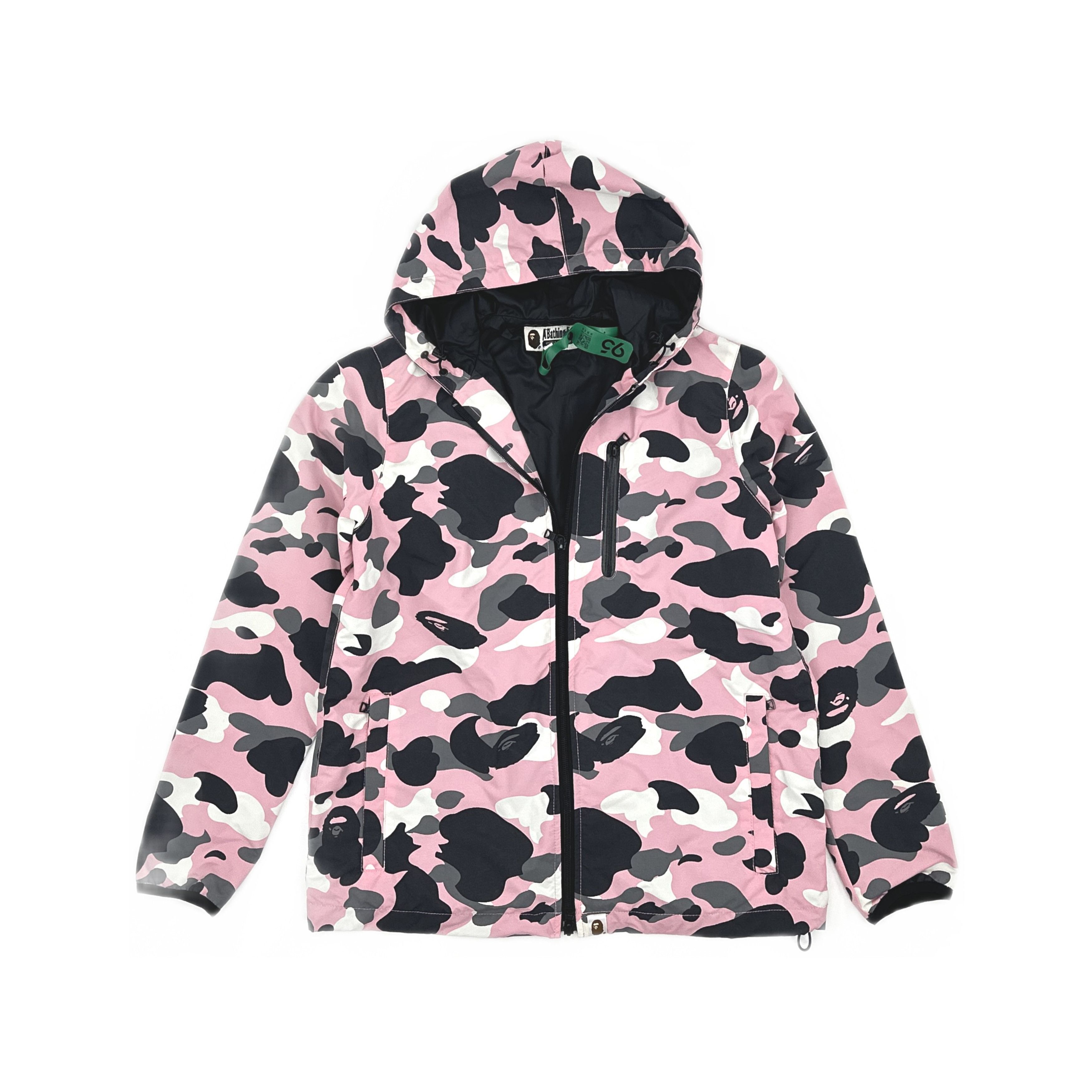 Bape A Bathing Ape Pink Camo Zip Jacket Size XS Size XS / US 0-2 / IT 36-38 - 1 Thumbnail