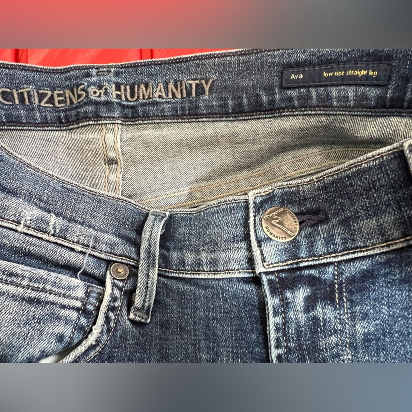 Citizens Of Humanity Citizens of Humanity Ava Low Rise Skinny Jeans 27 Made USA Size 27" / US 4 / IT 40 - 7 Thumbnail