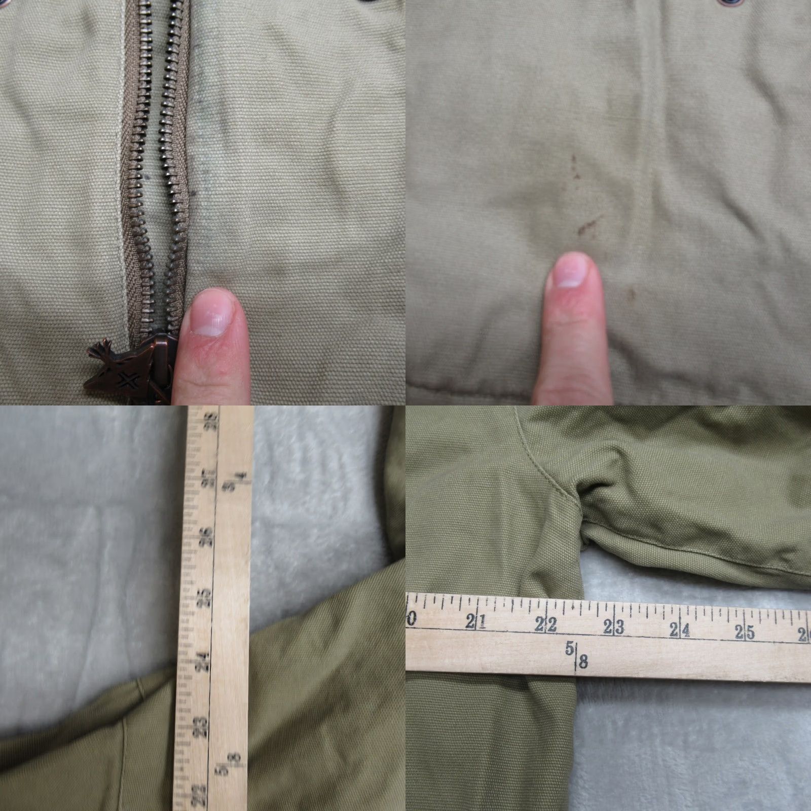 Vintage LRG Mens Large Beige Fleece Hoodie Jacket - Urban Casual Size US L / EU 52-54 / 3 - 9 Thumbnail