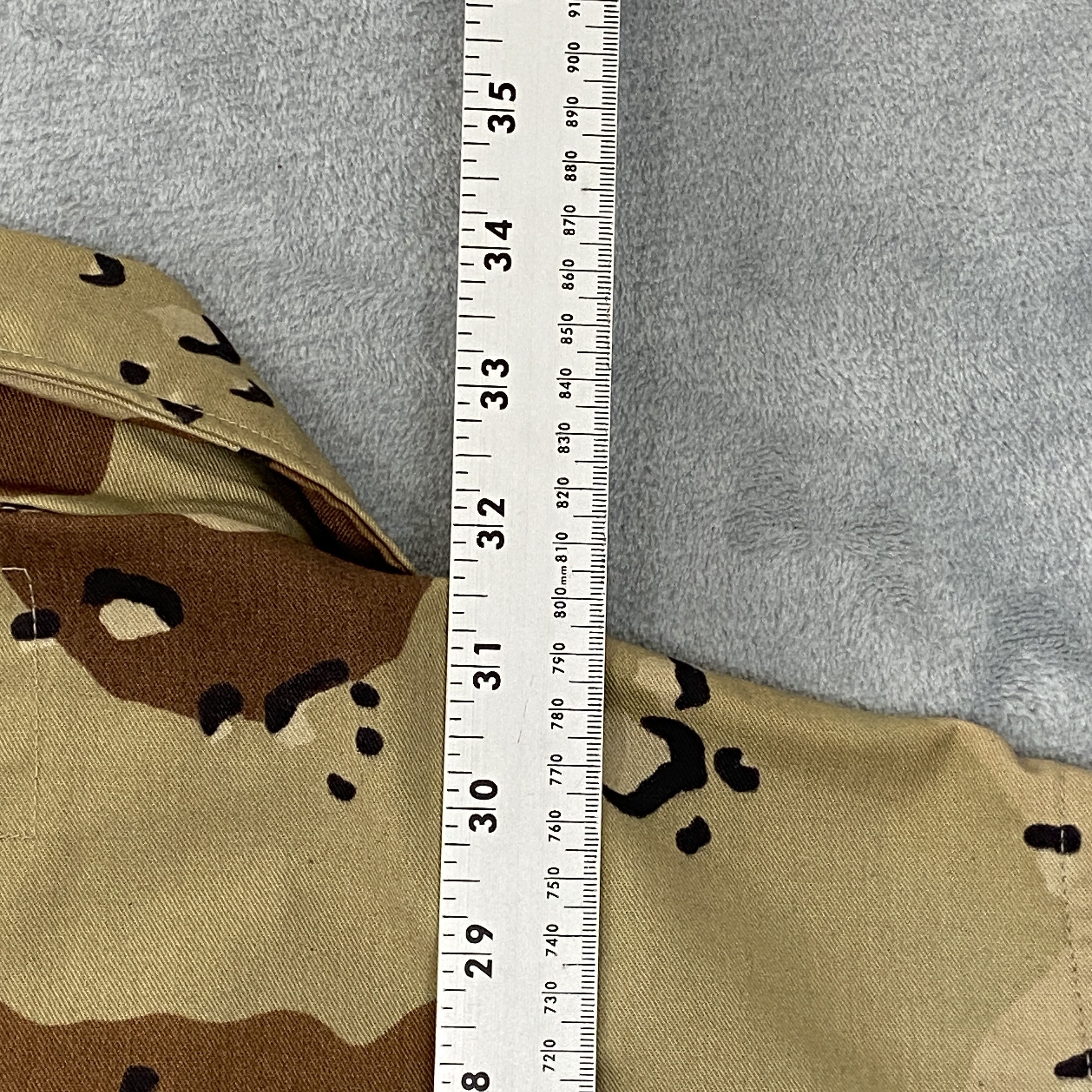 Vintage Combat Battle Dress Jacket Small X-Long Chocolate Chip Camo Size US S / EU 44-46 / 1 - 10 Thumbnail