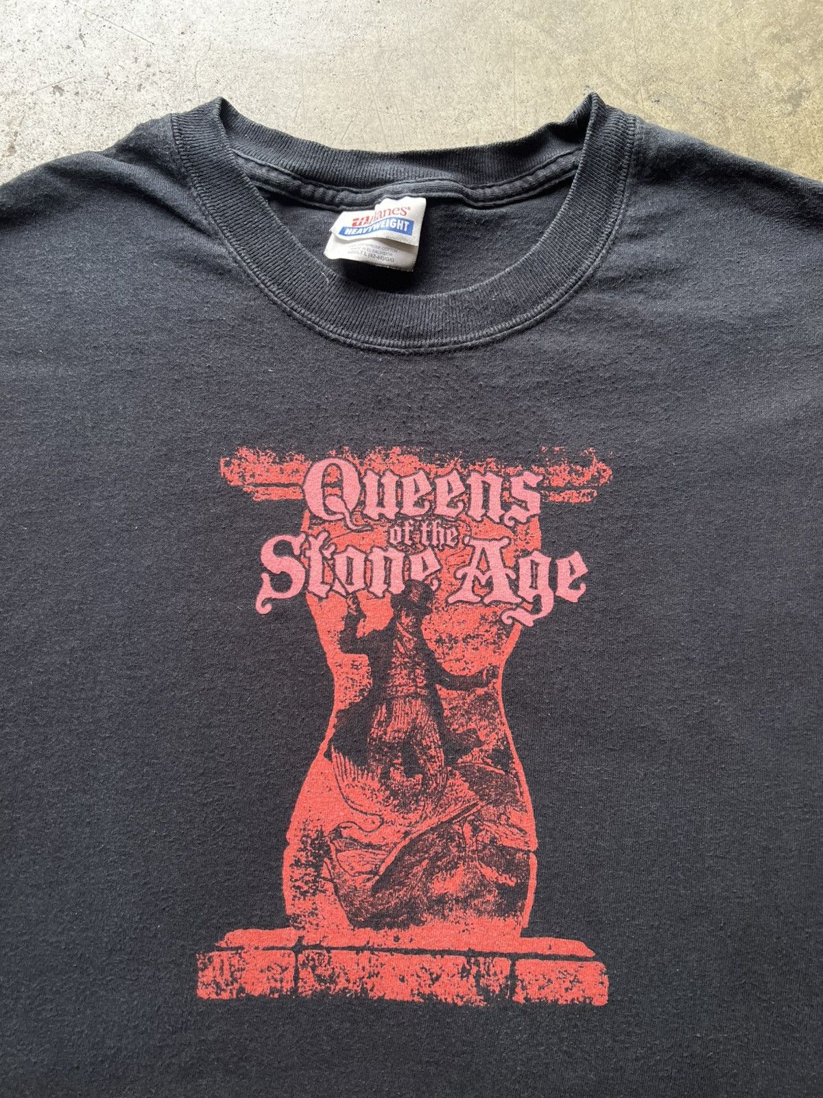 Band Tees × Vintage Queens Of The Stone Age T-Shirt Tour 2002 Size