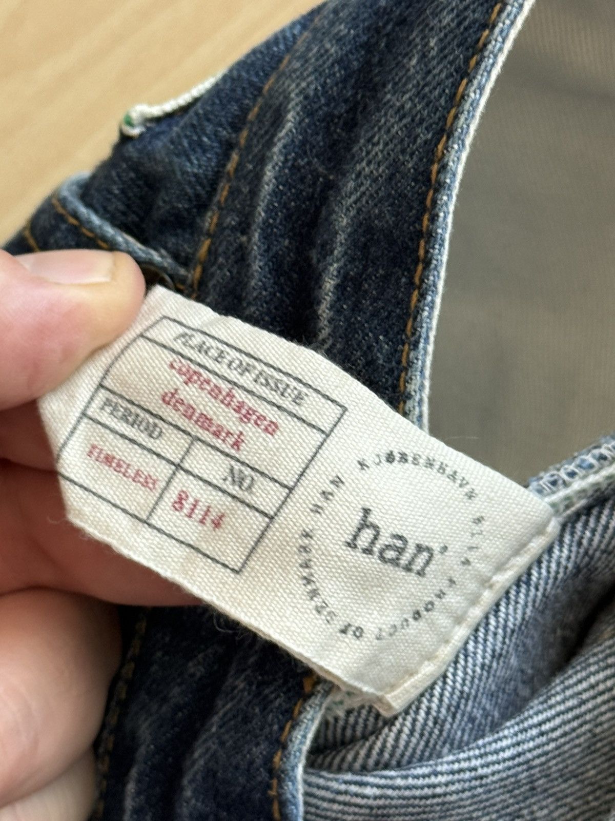 Han Kjobenhavn Han Kjobenhavn Regular Selvage Denim Lot. 04 Jeans Size US 30 / EU 46 - 12 Thumbnail