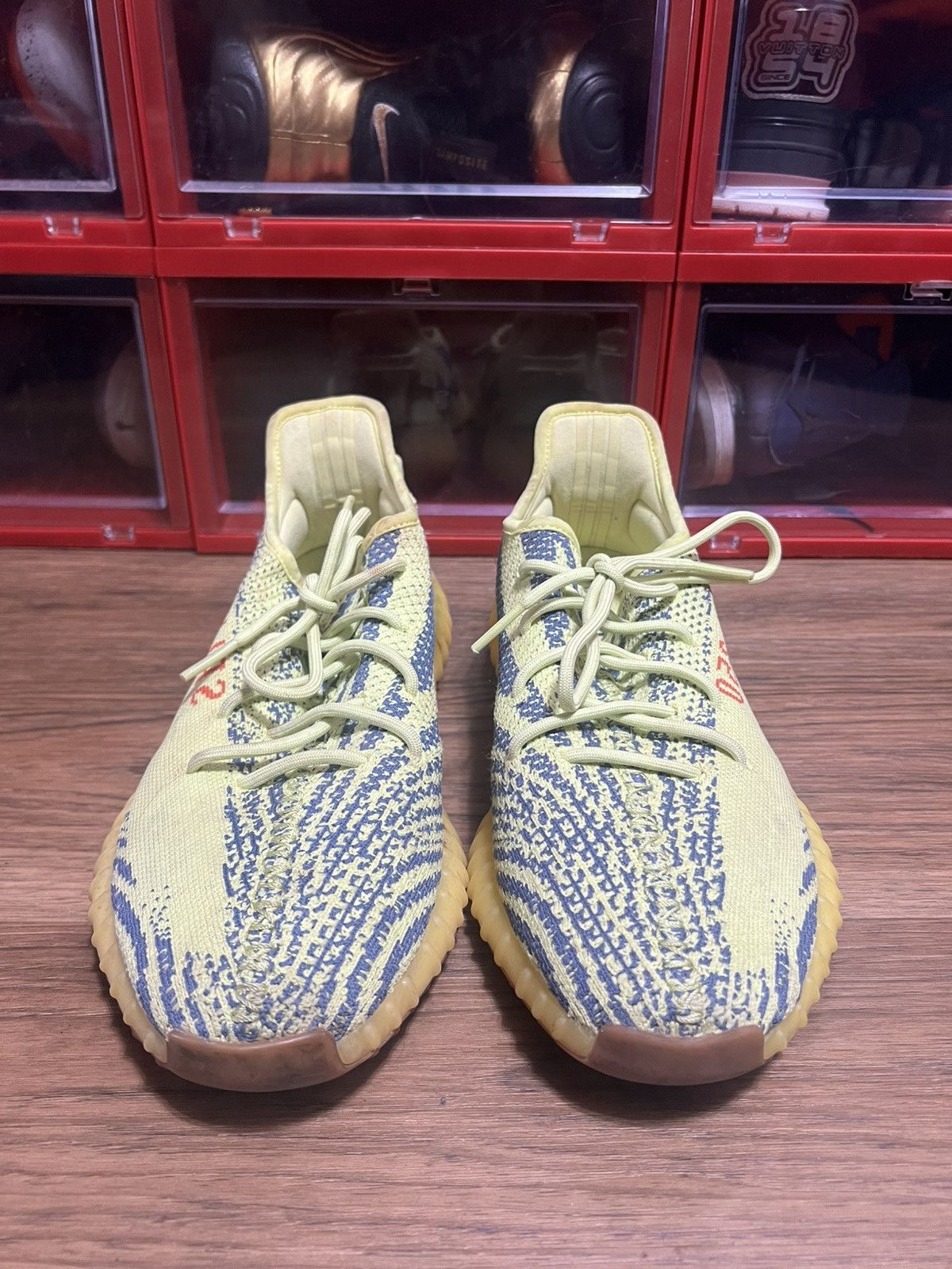 Yeezy Adidas Yeezy Boost 350 V2 ‘Semi Frozen Yellow’ Size US 11 / EU 44 - 2 Thumbnail