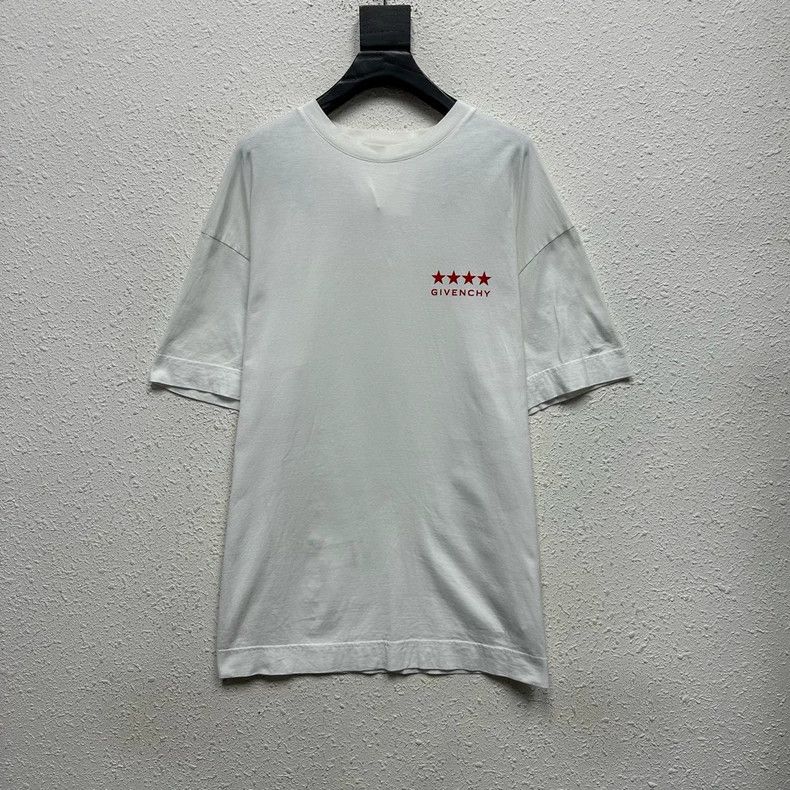 Givenchy Givenchy 24ss chest LOGO printed white short-sleeve T-shir Size US M / EU 48-50 / 2 - 1 Thumbnail