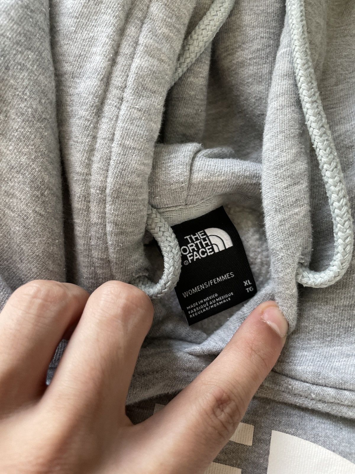The North Face The North Face Grey Hoodie Size XL / US 12-14 / IT 48-50 - 2 Thumbnail