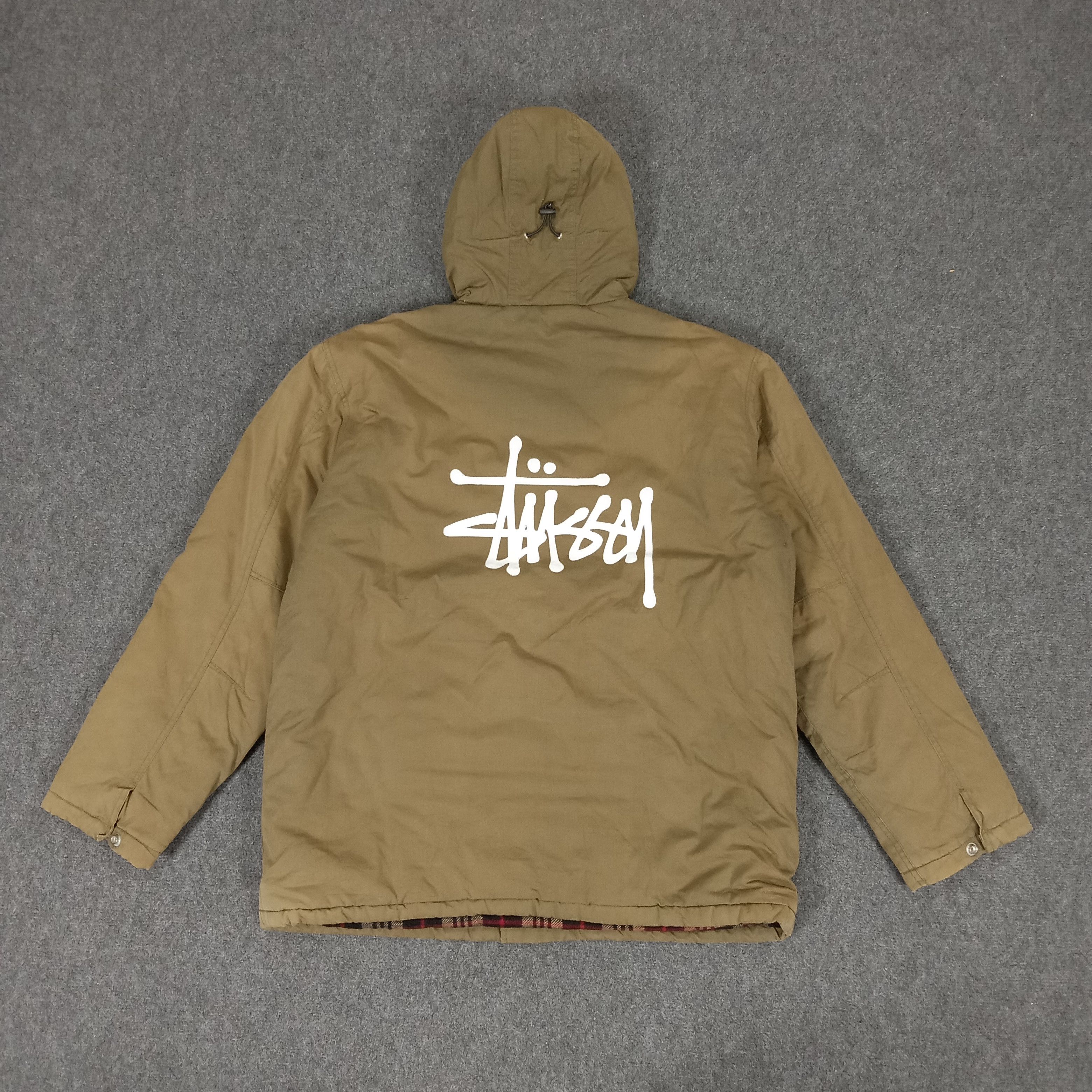 Stussy × Vintage Stussy American Streetwear Military Style Jacket Size US L / EU 52-54 / 3 - 1 Thumbnail