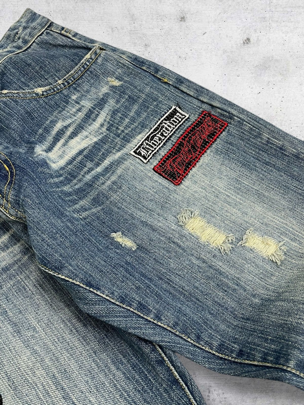 Japanese Brand JAPAN ARMEE FRANCAISE VINTAGE RUGGED AESTHETIC GRUNGE PATCH Size US 31 - 9 Thumbnail