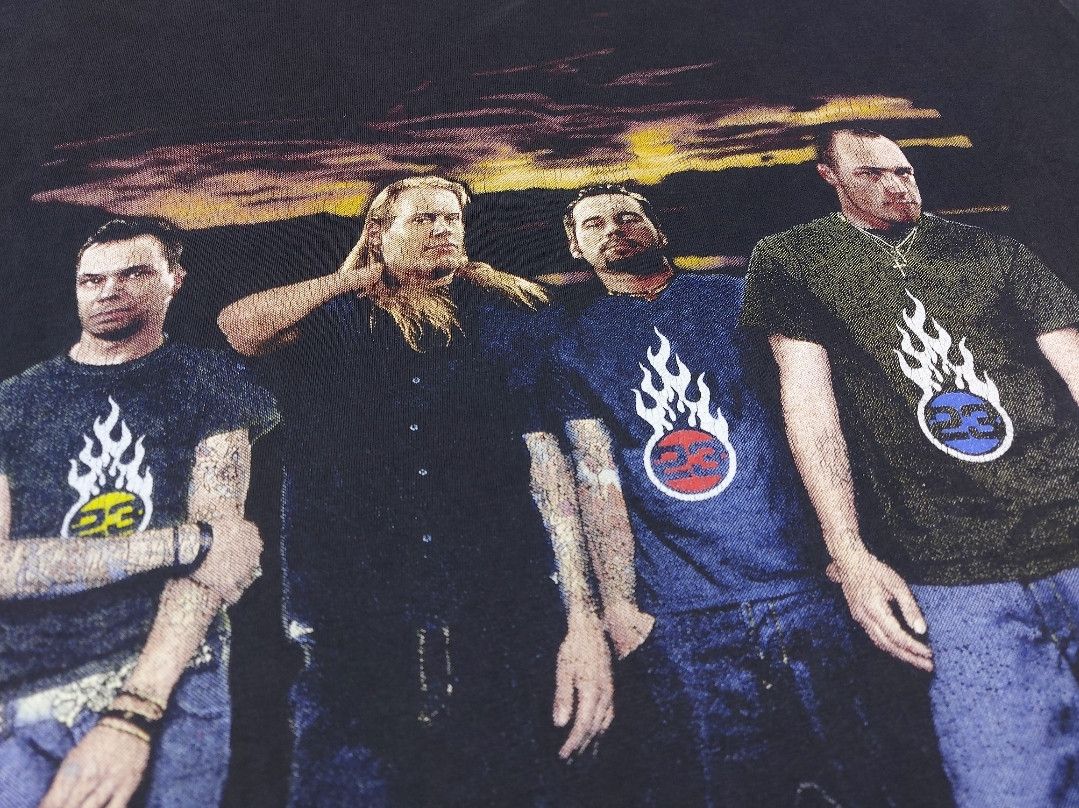 Band Tees × Vintage Vintage 90s Bohse Onkelz Band Rock Germany Double-Sided TEE Size US XL / EU 56 / 4 - 9 Thumbnail