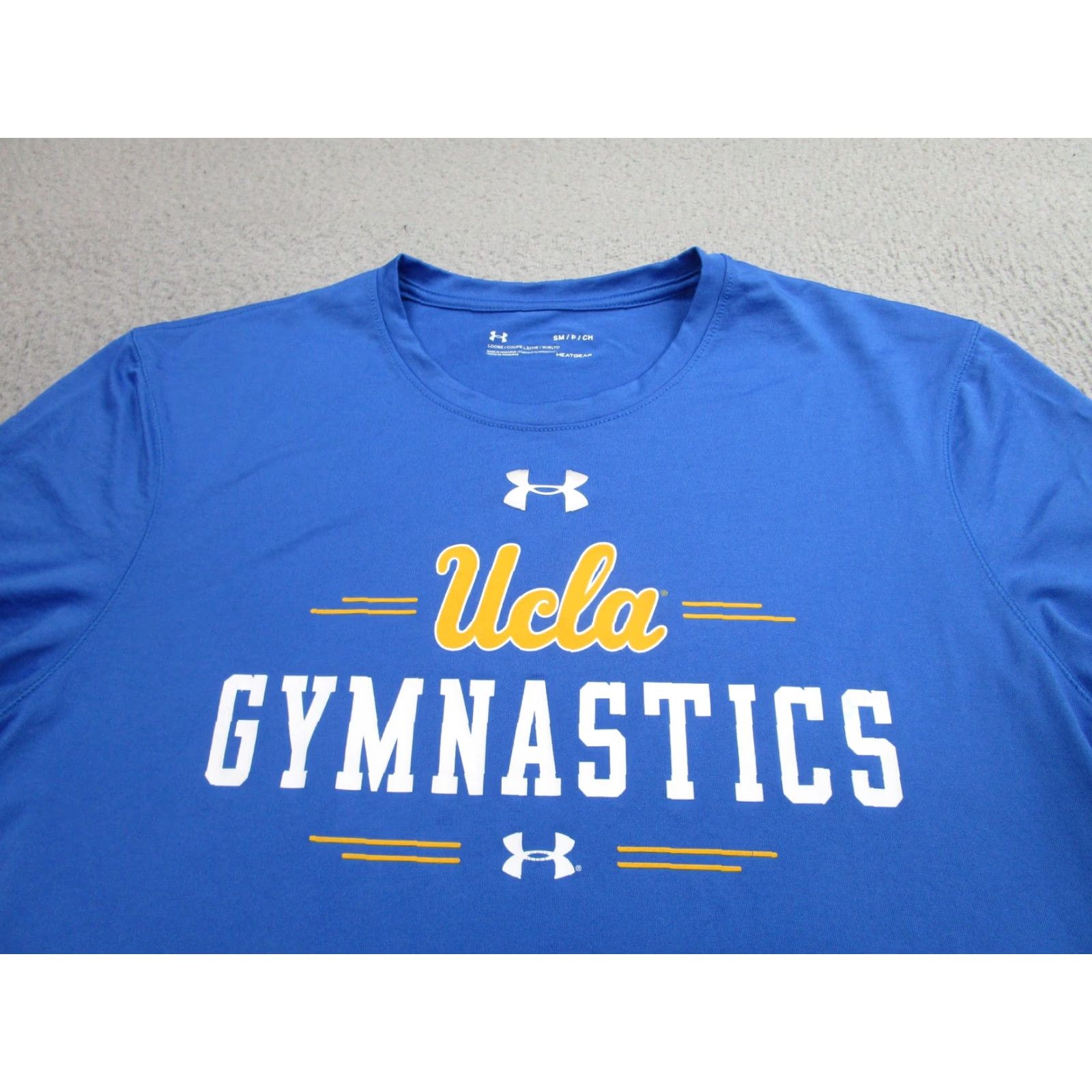 Under Armour Under Armour Shirt Small Blue UCLA Gymnastics HeatGear Athletic Performance Tee Mens Size US S / EU 44-46 / 1 - 2 Thumbnail