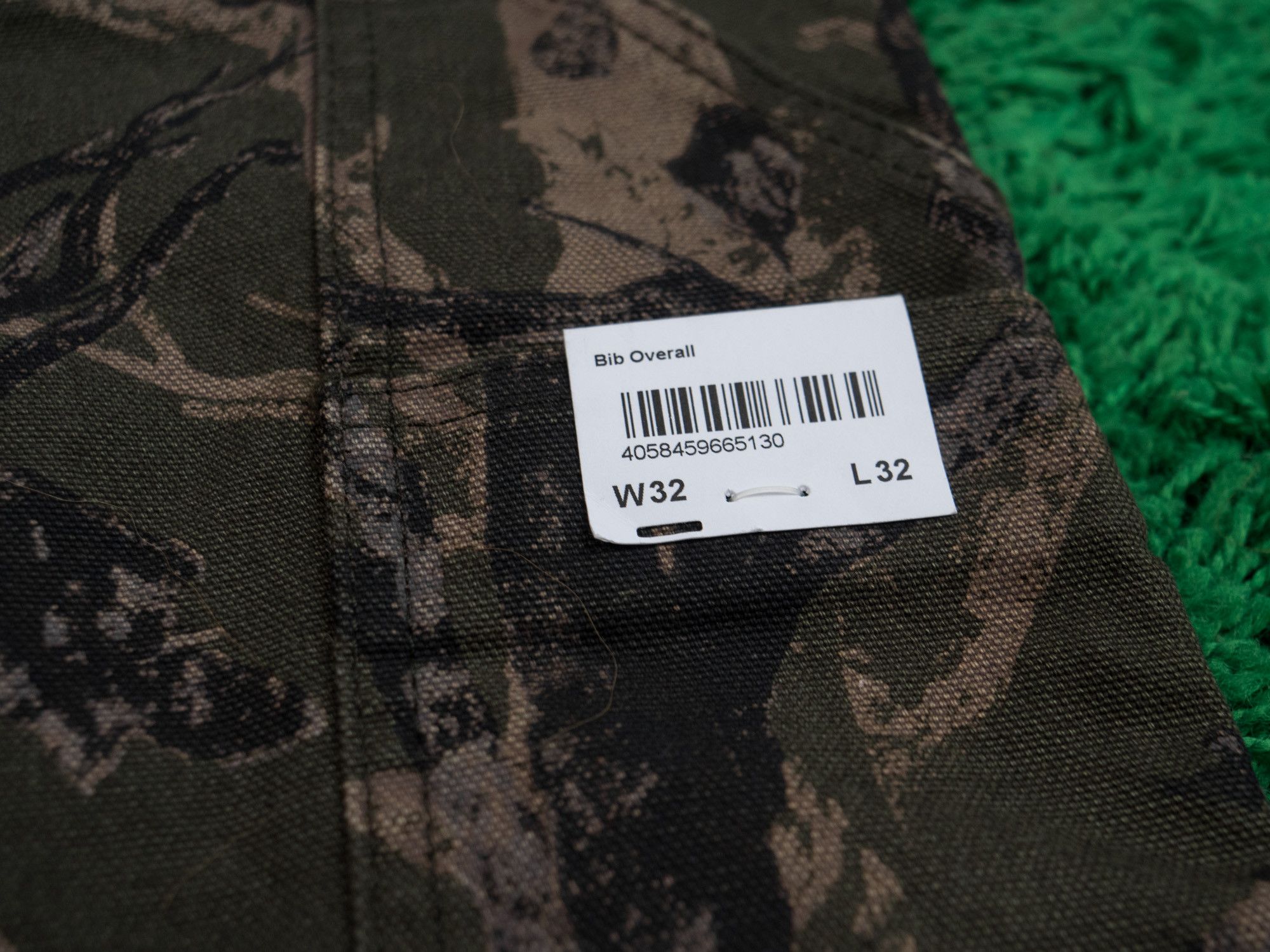 Carhartt × Carhartt Wip Carhartt WIP CARCHARTT BIB OVERALL WASHED Jumpsuit Workwear Size US 32 / EU 48 - 11 Thumbnail