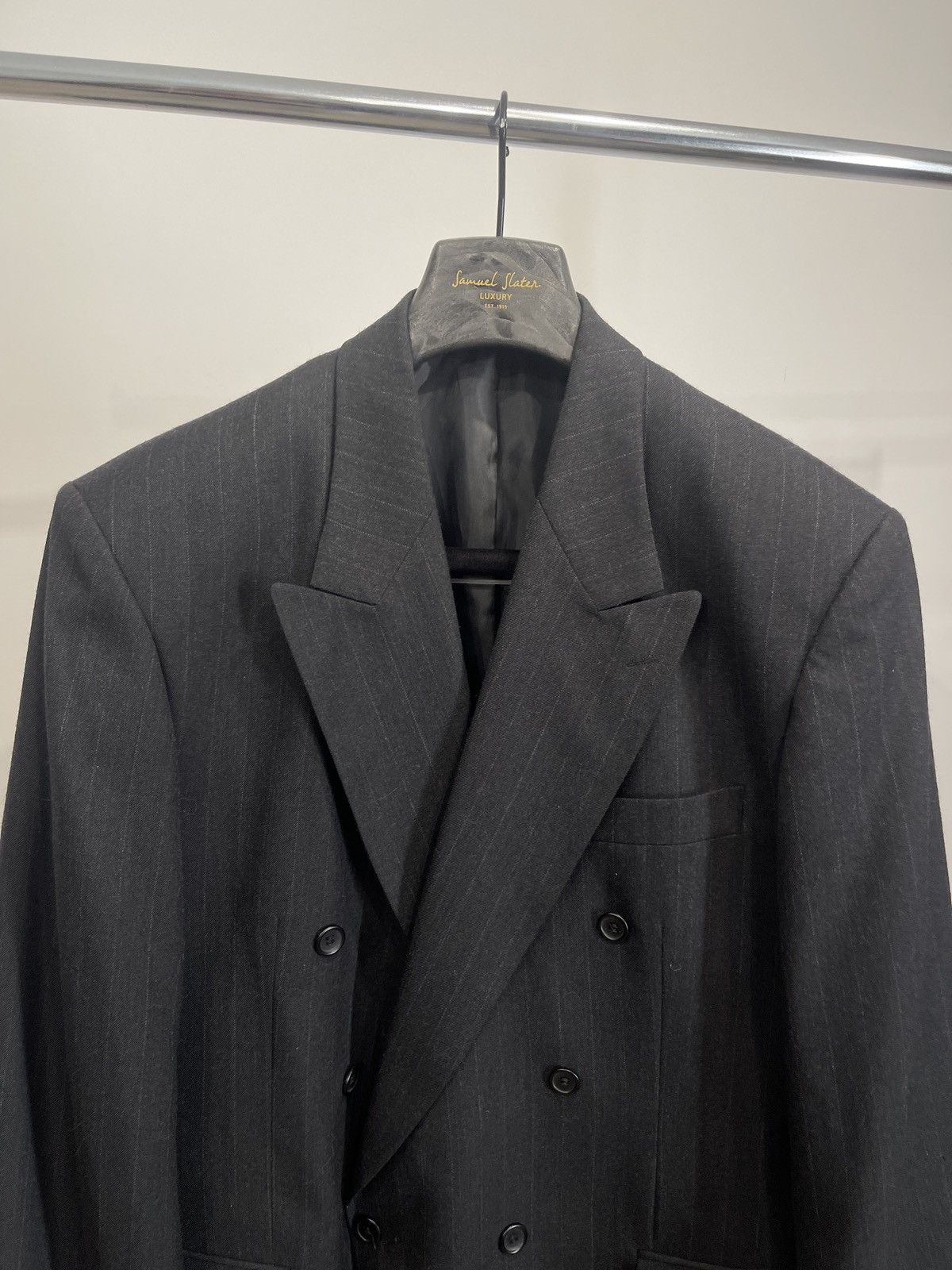 C&A 🔥Vintage double-breasted blazer c&a classic jacket coat Size 42R - 2 Thumbnail