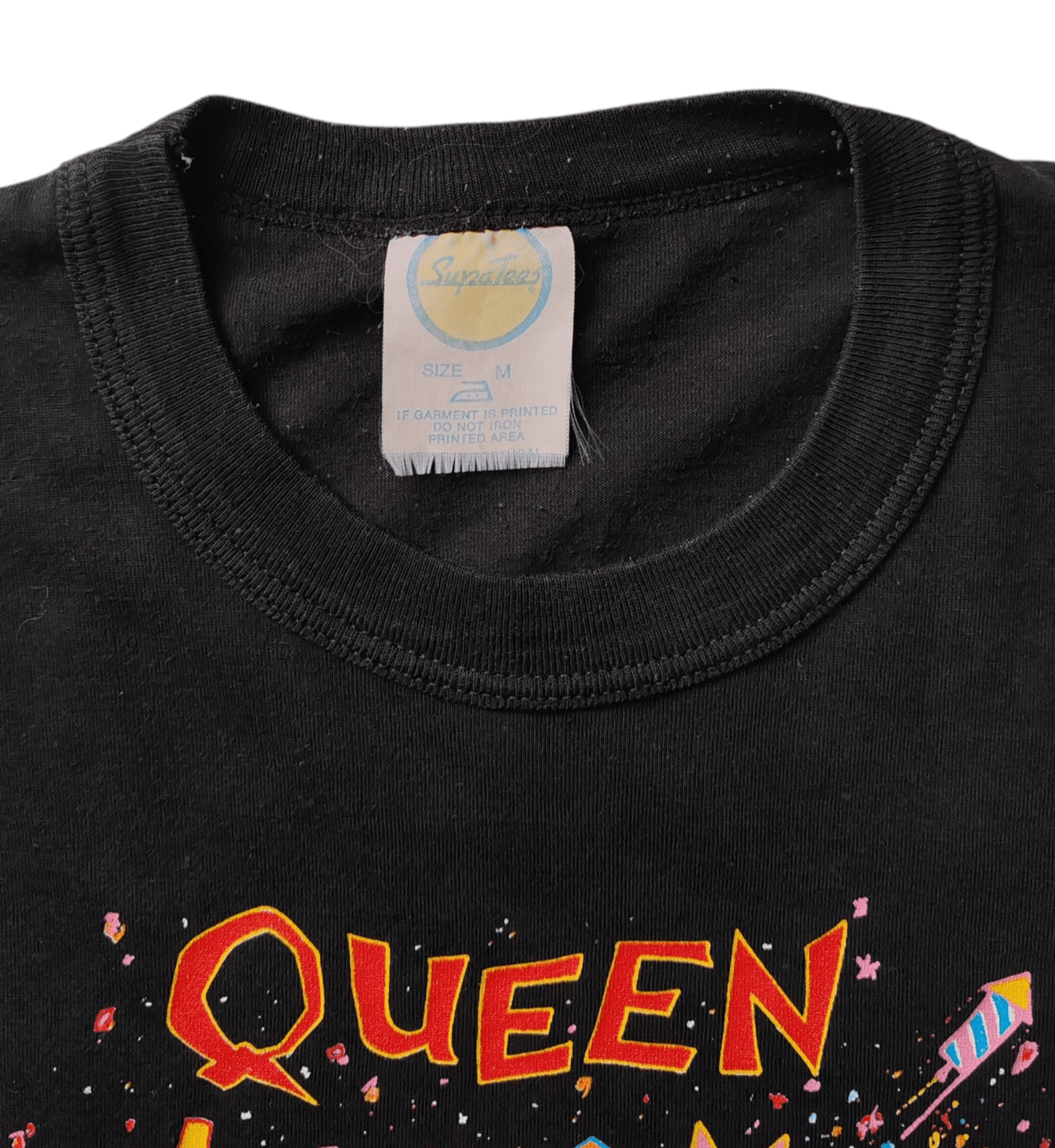 Band Tees Vintage 1986 QUEEN A Kind of Magic Tour T shirt size S Size US S / EU 44-46 / 1 - 7 Thumbnail