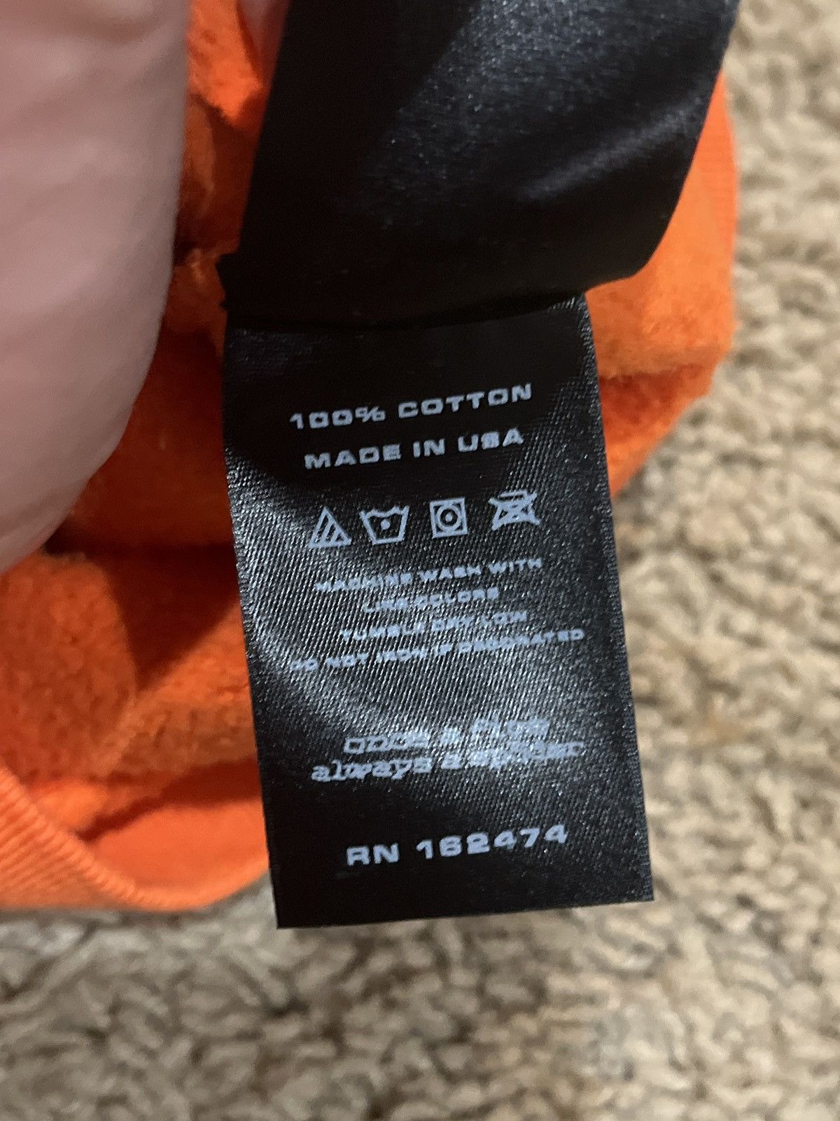 Sp5der Orange Sp5der Hoodie Size US M / EU 48-50 / 2 - 8 Thumbnail
