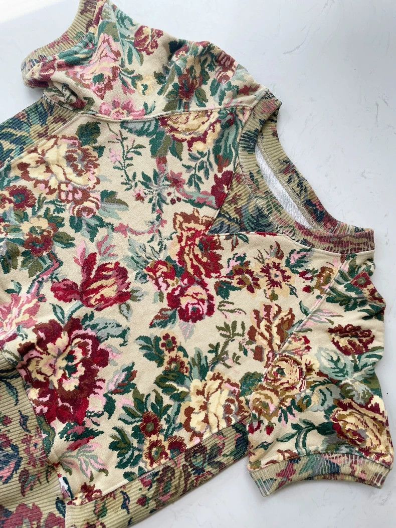 Undercover Undercover size os 2000AW petal knit short sleeves 2504-Ne Size US M / EU 48-50 / 2 - 5 Thumbnail