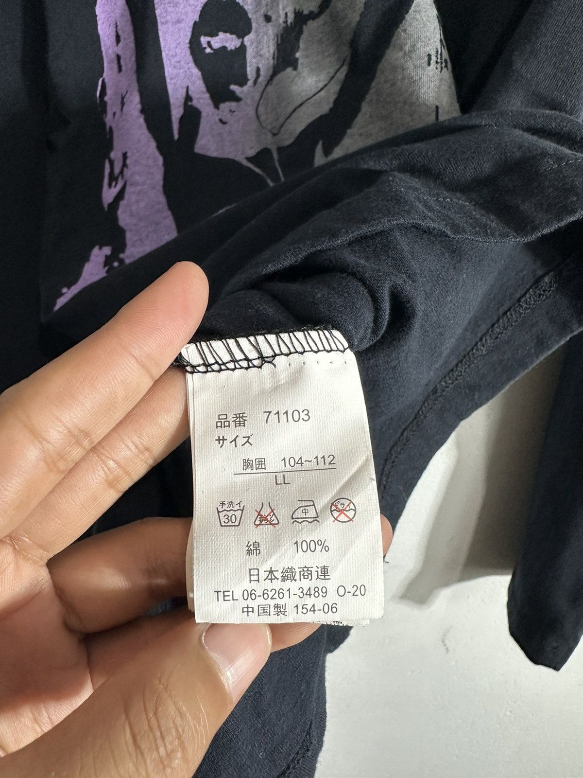 14th Addiction JAPANESE GOTHIC ALTER EGO LONG SLEEVE TEE KMRII LGB STYLE Size US M / EU 48-50 / 2 - 6 Thumbnail