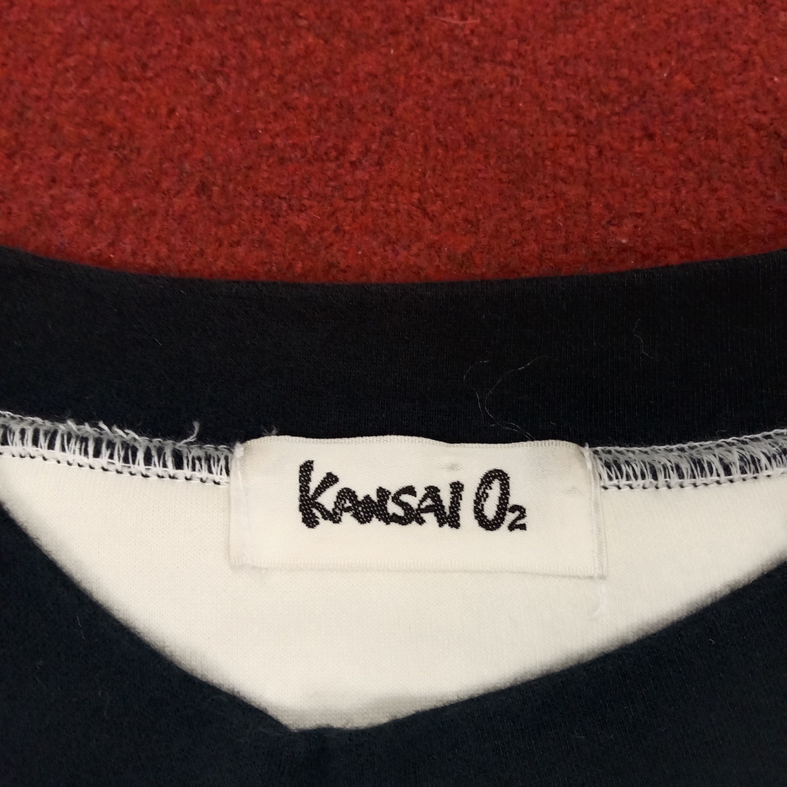 Japanese Brand × Kansai Yamamoto × Vintage Kansai Spell Out Dalmatians Style Sweatshirt Size US L / EU 52-54 / 3 - 8 Thumbnail