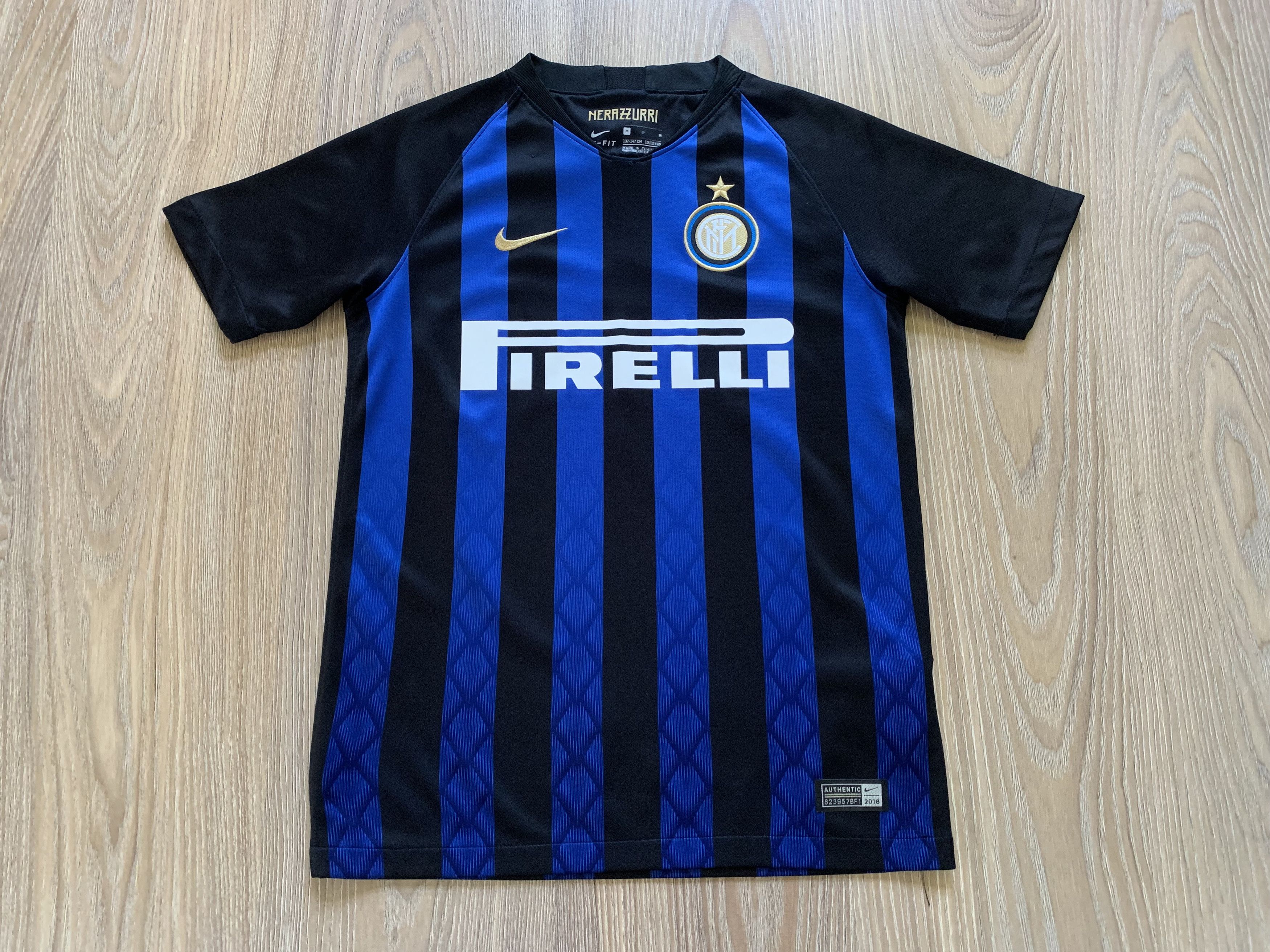 Nike Nike Inter Milan Home Football Jersey Junior Kids 2018/19 Size US XXS / EU 40 - 2 Thumbnail