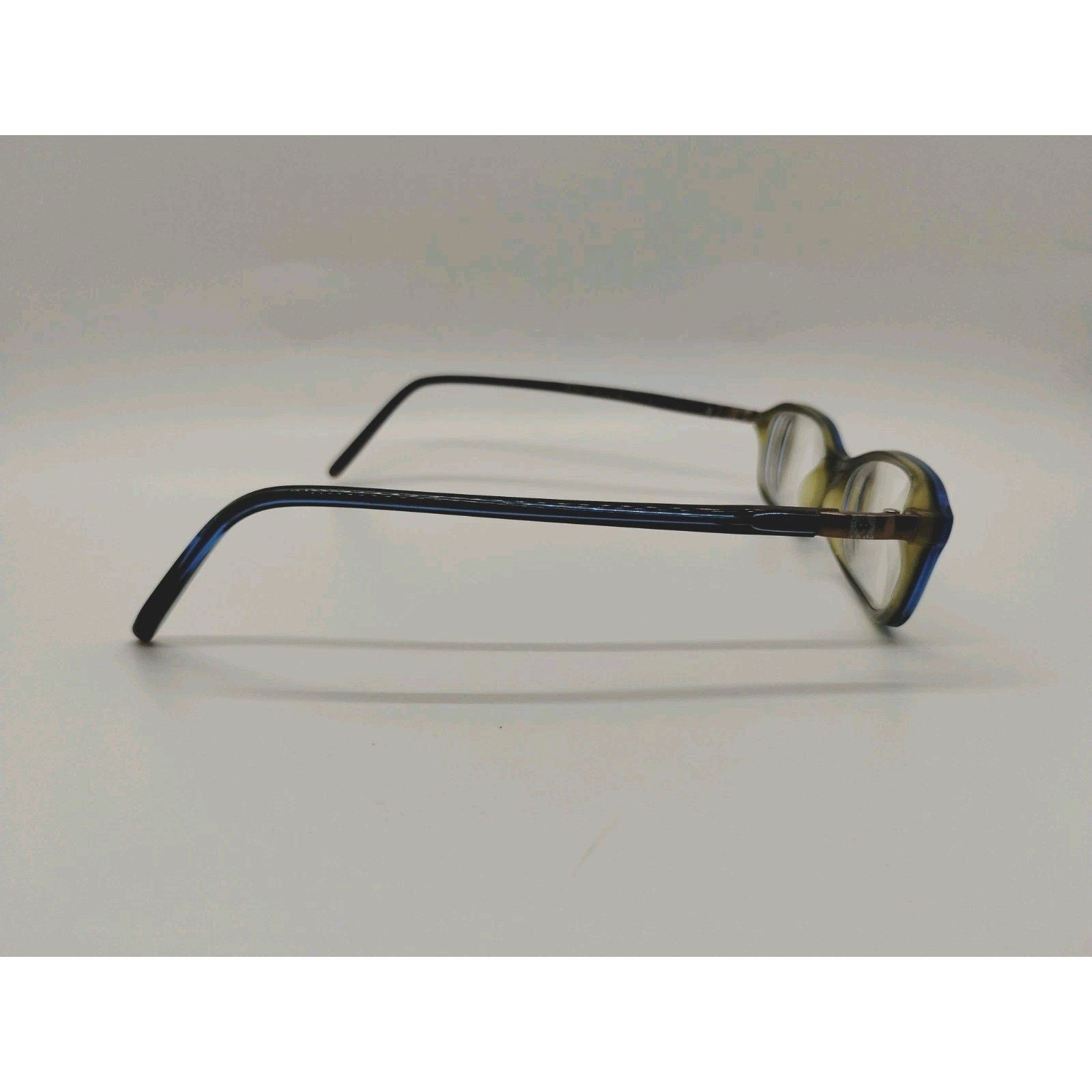 Anne Klein Anne Klein Eyeglasses Frames AK8021 K5172 Brown Blue WOMENS Size ONE SIZE - 4 Thumbnail