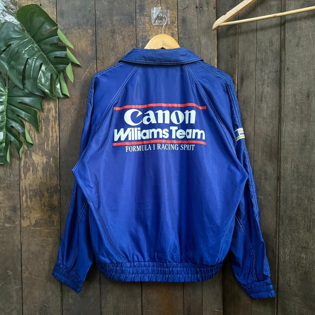 Vintage Vintage Canon William F1 Racing Team Jacket Size US L / EU 52-54 / 3 - 2 Thumbnail