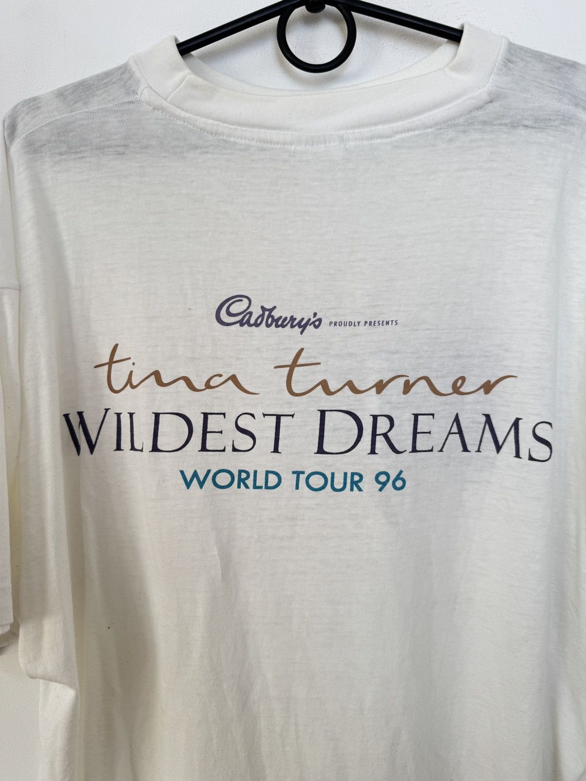 Band Tees × Vintage Vintage 1996 Tina Turner Wildest Dreams T-Shirt Size US L / EU 52-54 / 3 - 4 Thumbnail