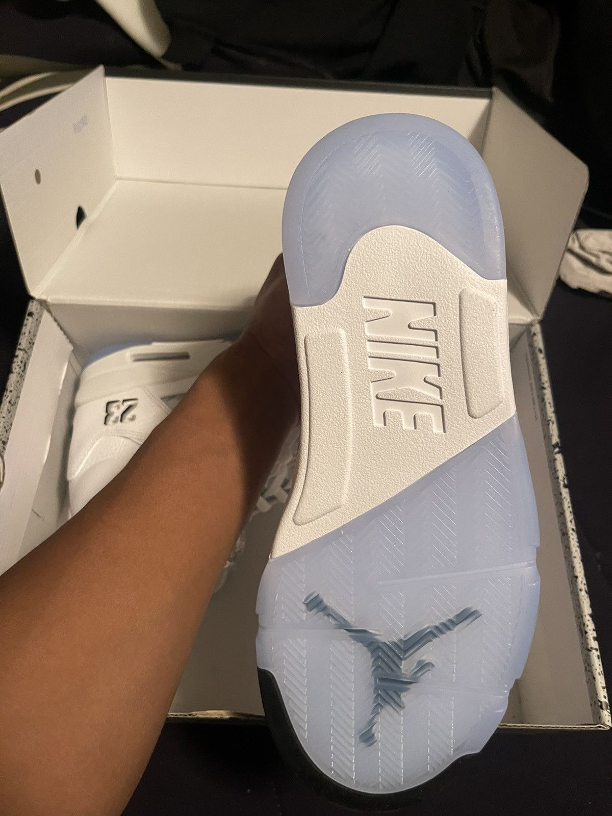 Jordan Brand Authentic Jordan 5 White Metallic 2026 Size US 9.5 / EU 42-43 - 5 Thumbnail