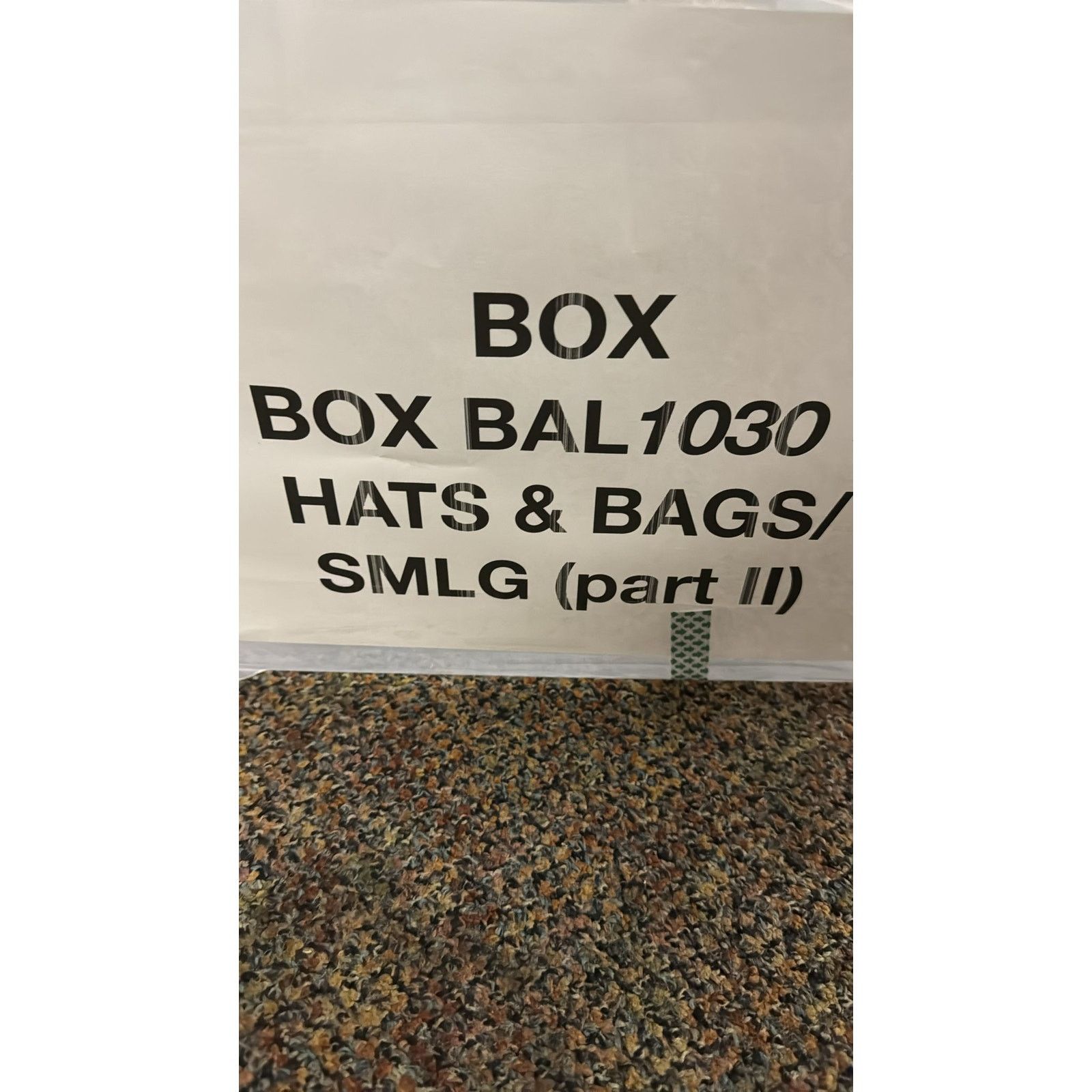 Balenciaga o1rshd1 Size:S/ Property of Balenciaga Design Team Cap / Hat Size ONE SIZE - 18 Thumbnail