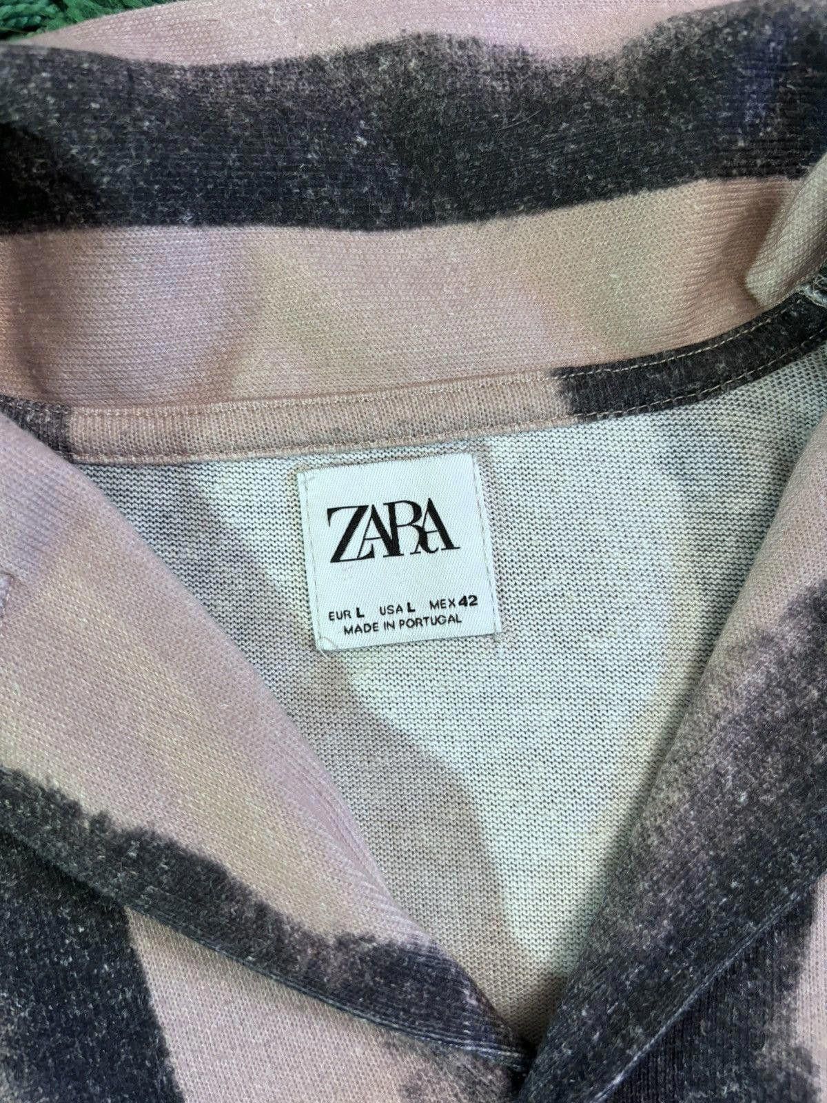 Zara Zara Striped Button-Up Size US L / EU 52-54 / 3 - 2 Thumbnail