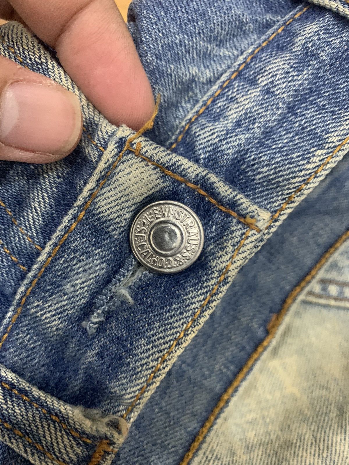 Levi's VTG DESTROYED DISTRESSED SELVEDGE DENIM JEANS SIZE 32 Size US 32 / EU 48 - 9 Thumbnail