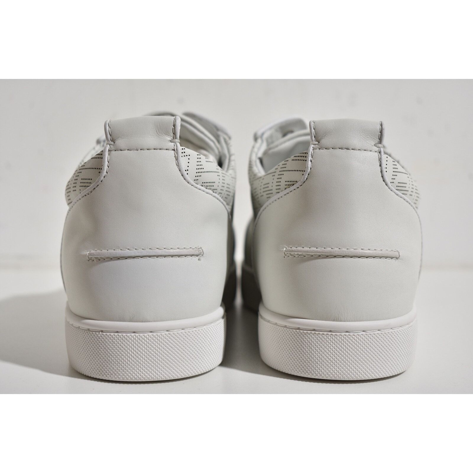 Christian Louboutin Christian Louboutin Mens Rantulow Orlato Flat White Techno Size US 13 / EU 46 - 11 Thumbnail