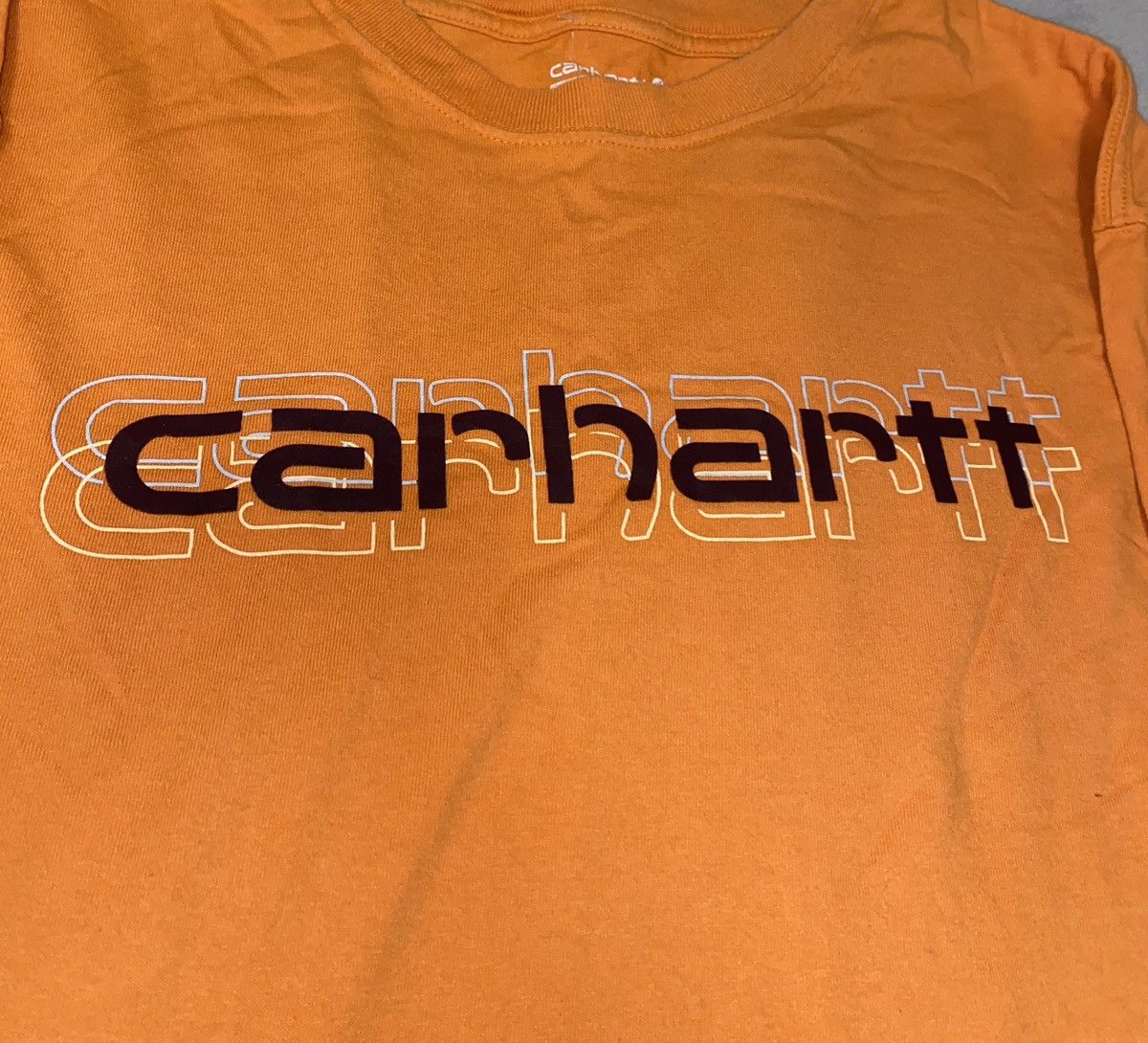 Carhartt Vintage Carhartt Logo T-Shirt XXL Size US XXL / EU 58 / 5 - 1 Thumbnail