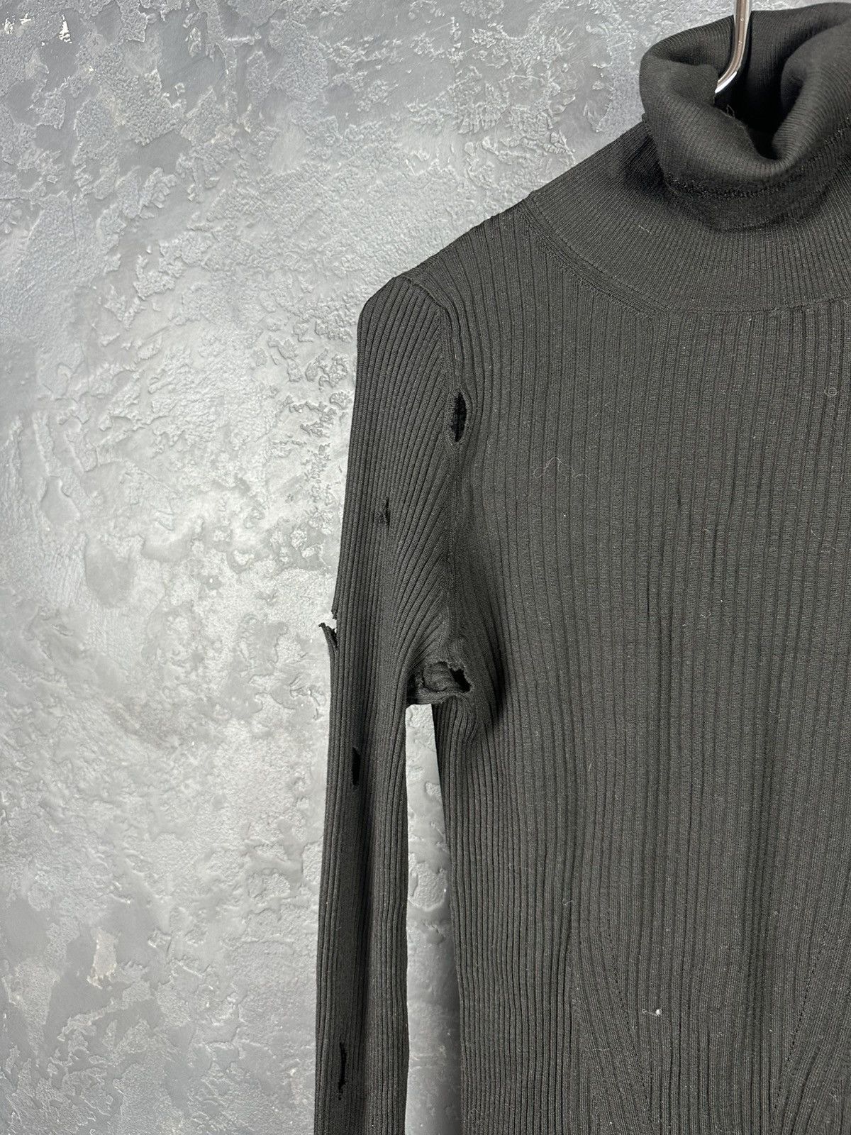 Moncler Moncler Womens Maglione Tricot Ciclista Turtleneck Hand Made Size L / US 10 / IT 46 - 4 Thumbnail