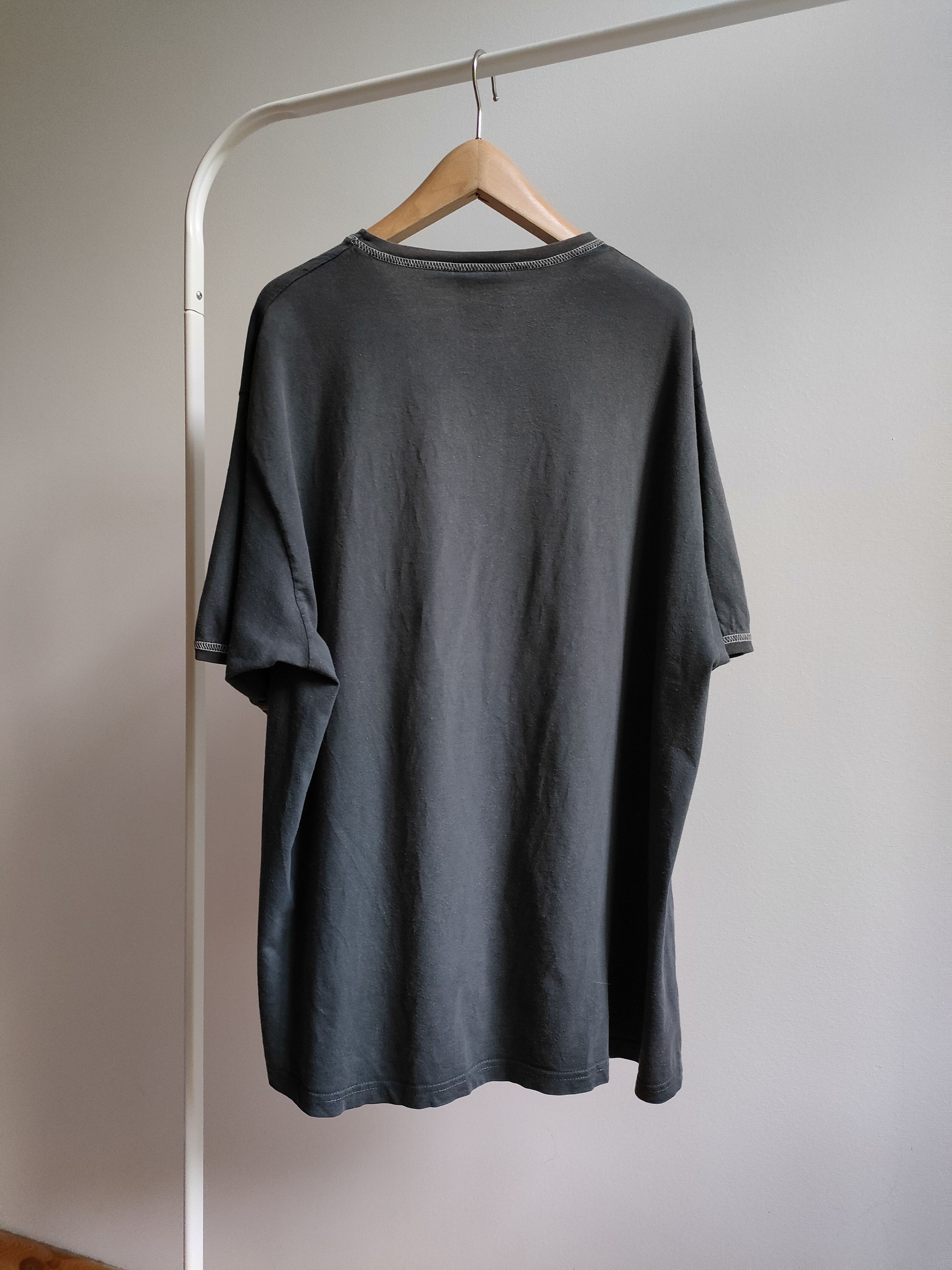 Nike Nike Vintage Faded Sunfade Tee Big Logo Spellout Print Size US XL / EU 56 / 4 - 3 Thumbnail