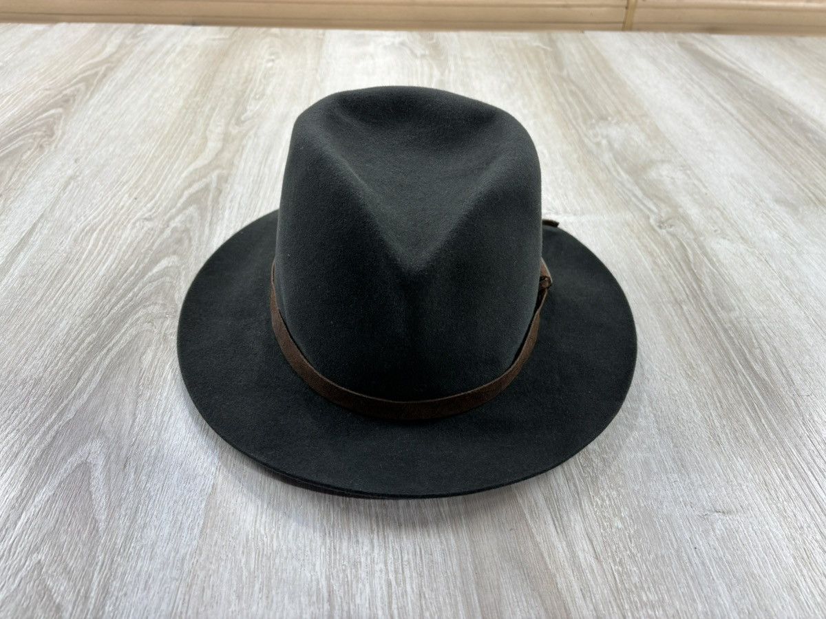 Designer × Stetson Mens cowboy hat Stetson Color Green Size ONE SIZE - 3 Thumbnail