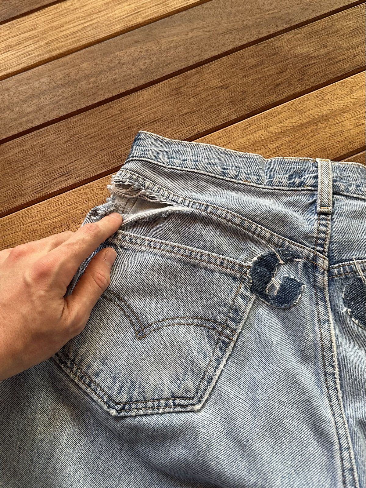 Gallery Dept. Gallery Dept Flooded G Patch Denim (30-31) Size US 31 - 8 Thumbnail