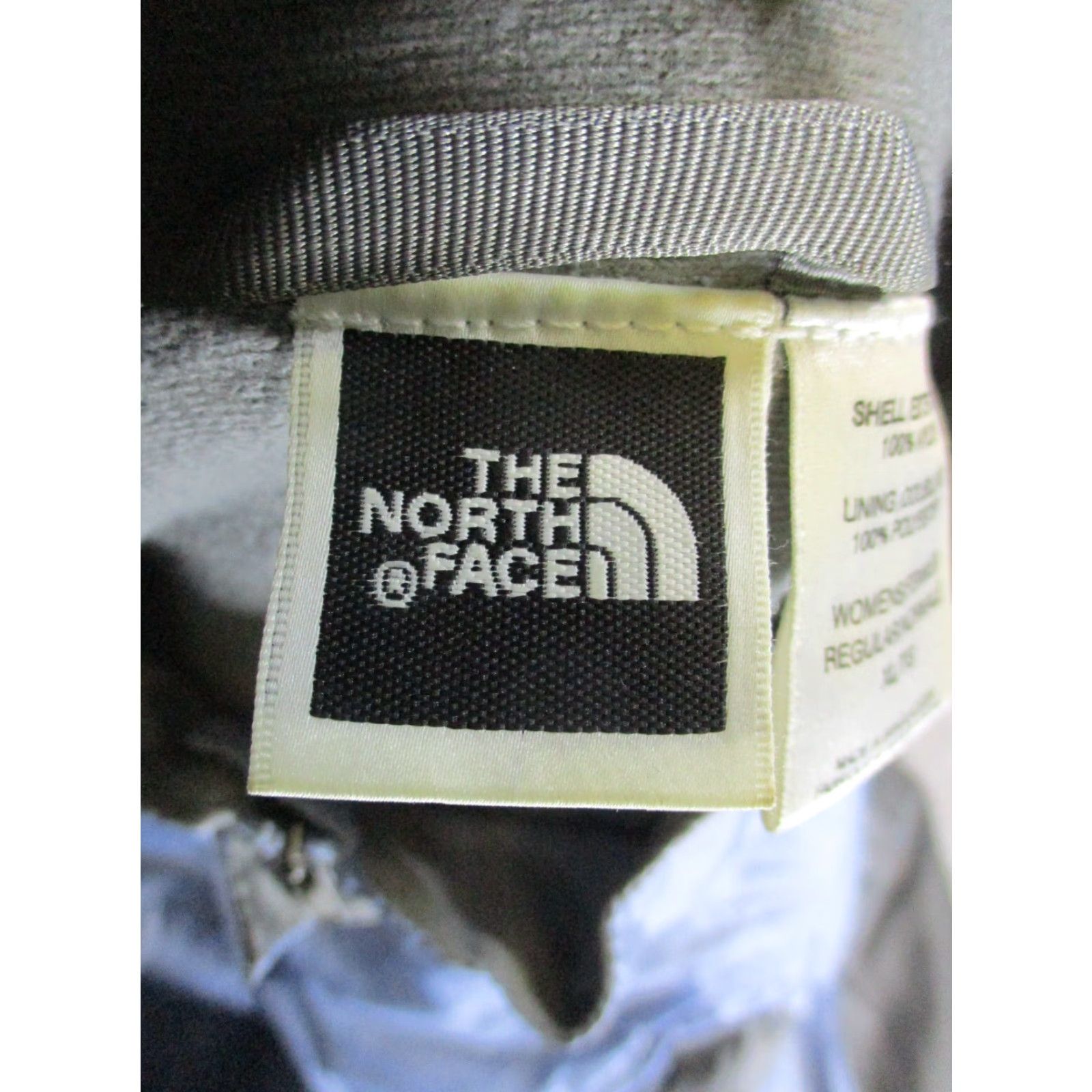 The North Face The North Face Jacket Womens XL Blue Windbreaker Regular Nylon Lining Zip Mid-Length"} Size XL / US 12-14 / IT 48-50 - 3 Thumbnail