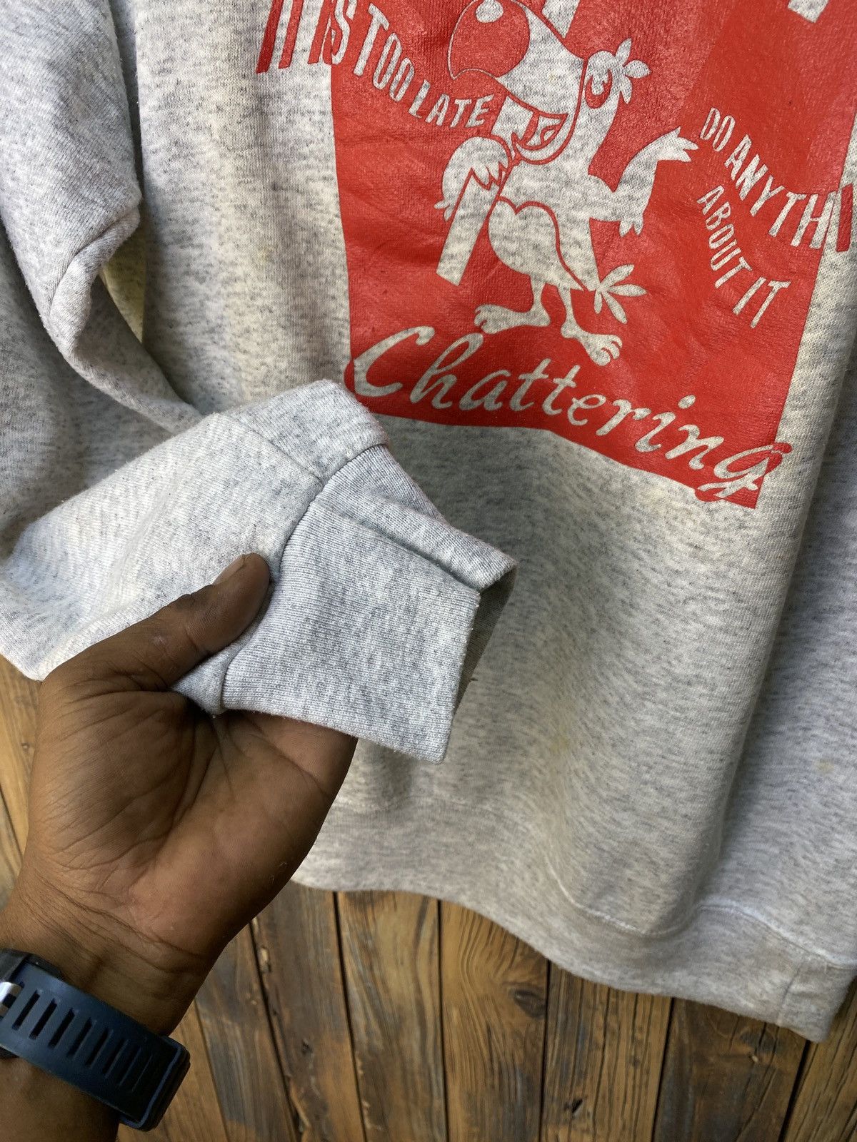 Alexander Julian × Vintage Vintage pearl parrot chattering crewneck sweatshirt Size US S / EU 44-46 / 1 - 10 Thumbnail