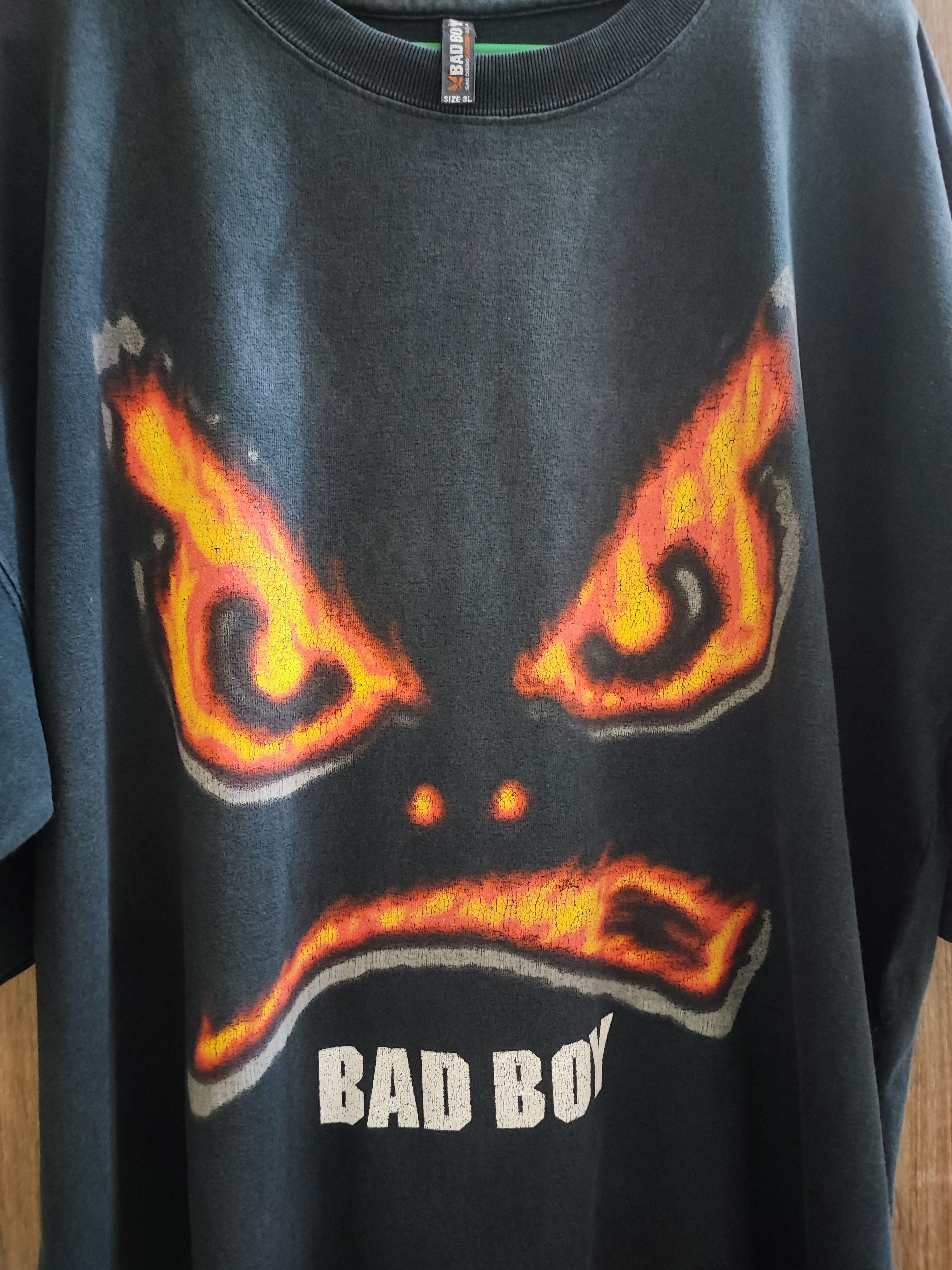 Vintage Vintage Bad Boy Club Big Logo Faded Shirt Size US XXL / EU 58 / 5 - 3 Thumbnail