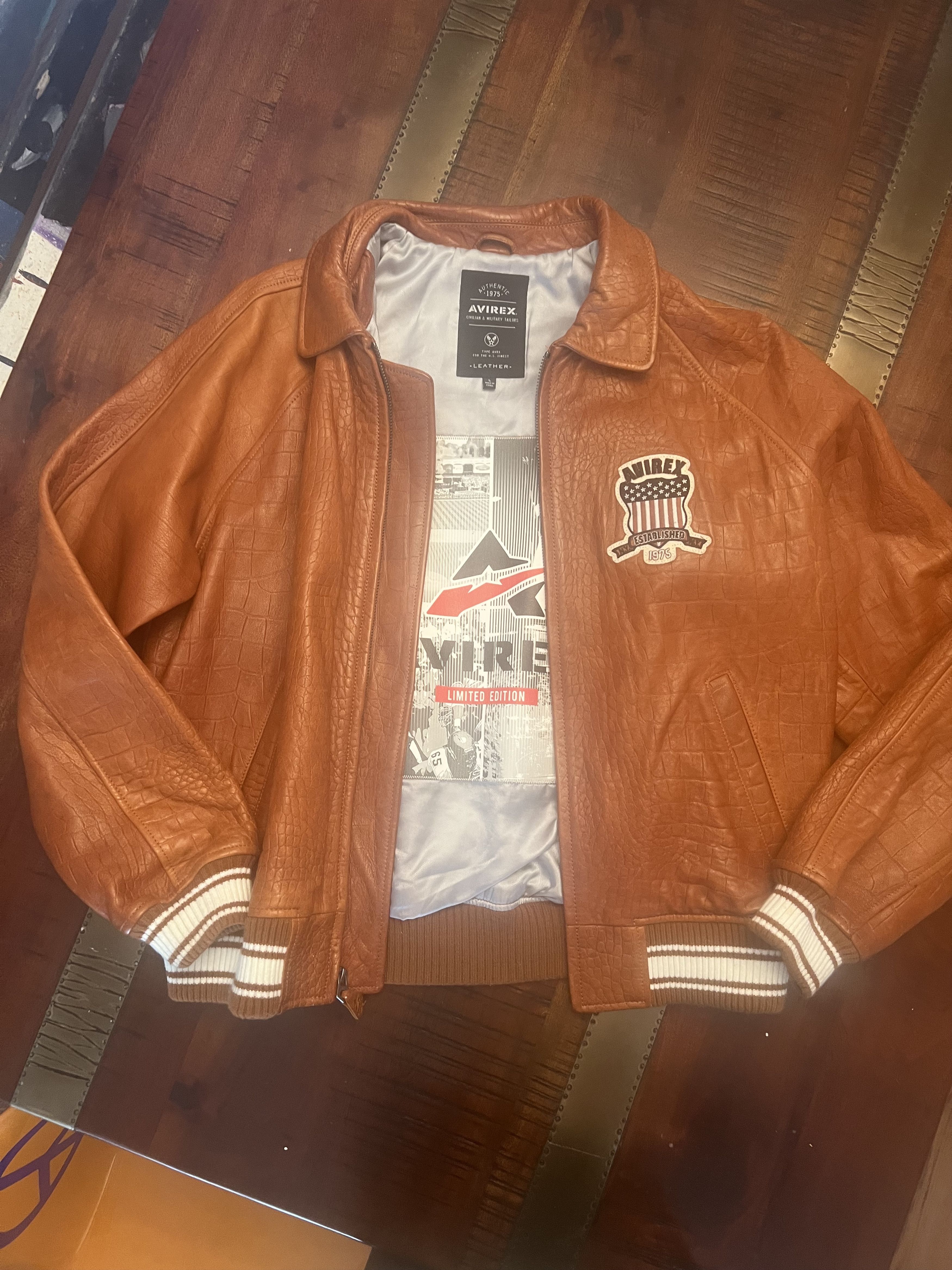 Avirex Limited Edition Avirex Crocodile Icon Jacket Size US L / EU 52-54 / 3 - 1 Thumbnail