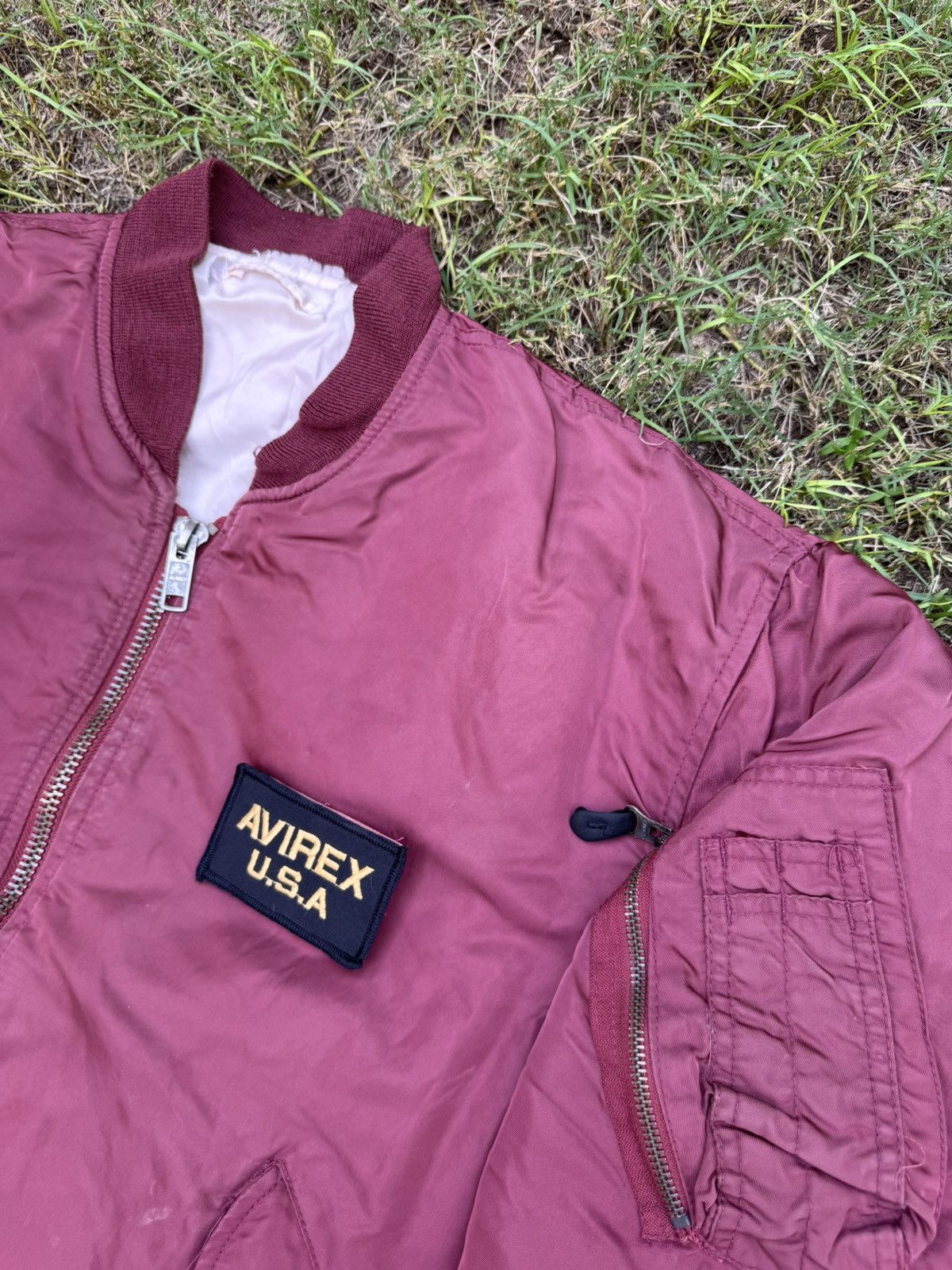 Avirex Avirex USA vintage aviator bomber ma1 jacket Size US L / EU 52-54 / 3 - 4 Thumbnail