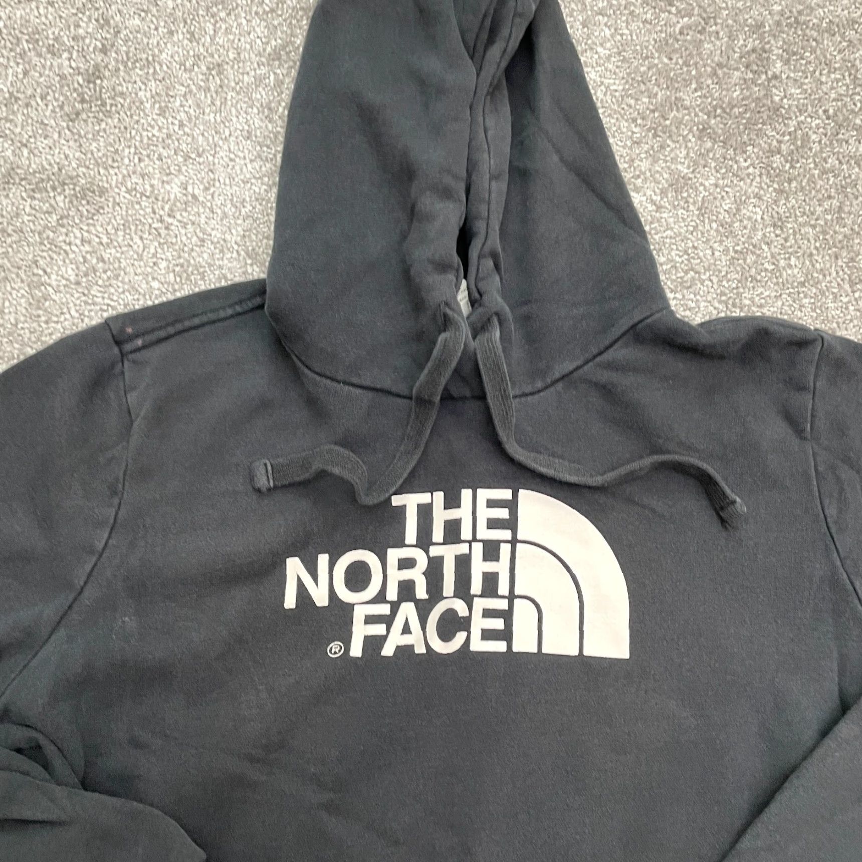 The North Face The North Face Hoodie Womens Medium Black Graphic Fleece Pullover Sweatshirt Size M / US 6-8 / IT 42-44 - 3 Thumbnail