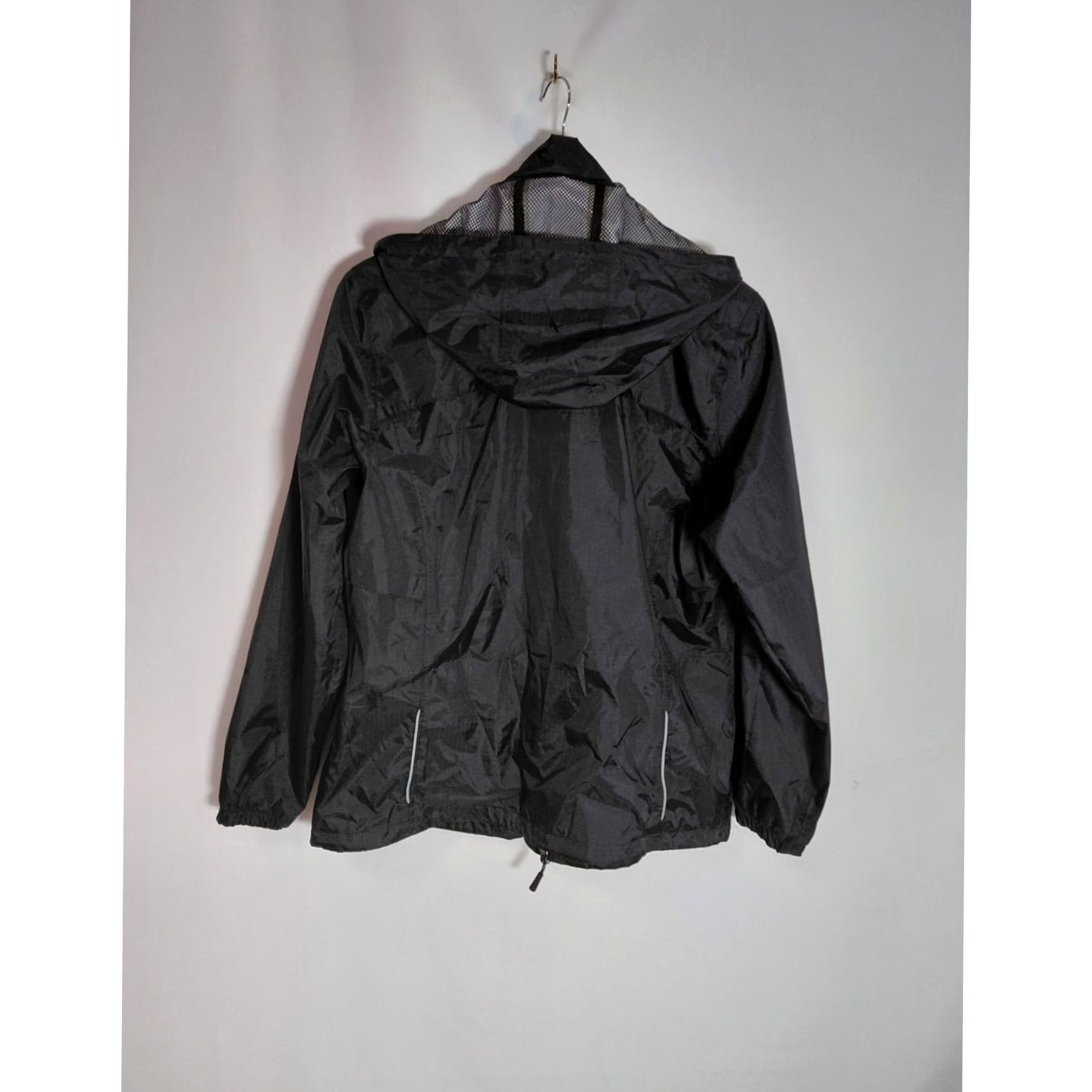 Disney Disney Parks Pop Century Resort Jacket Black Solid Polyester L Adults Hooded Zipper Embroidered Lightweight Casual Travel Size US L / EU 52-54 / 3 - 2 Thumbnail