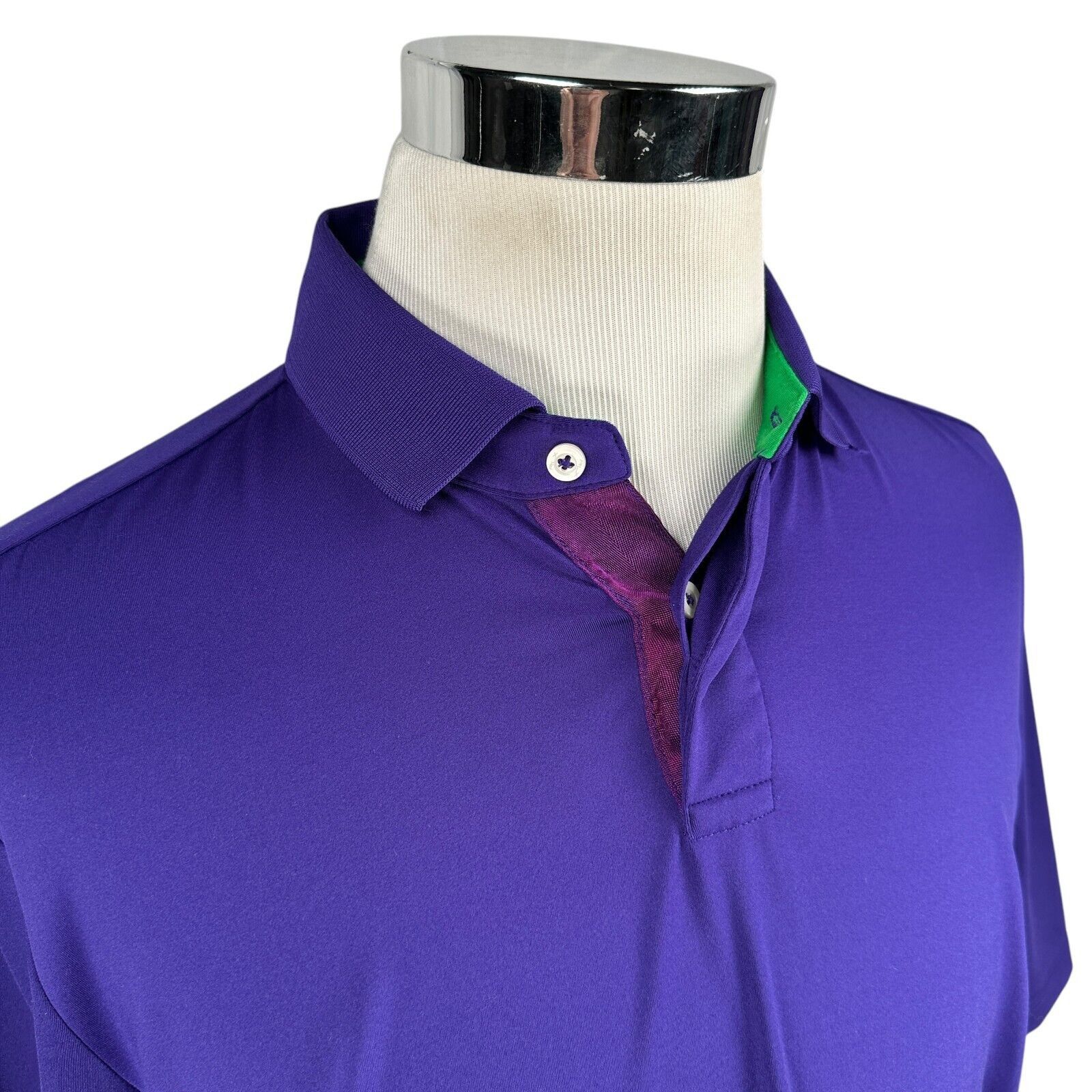 Ralph Lauren RLX Ralph Lauren Polo Shirt Men’s XL Purple Fox Applebrook Size US XL / EU 56 / 4 - 2 Thumbnail
