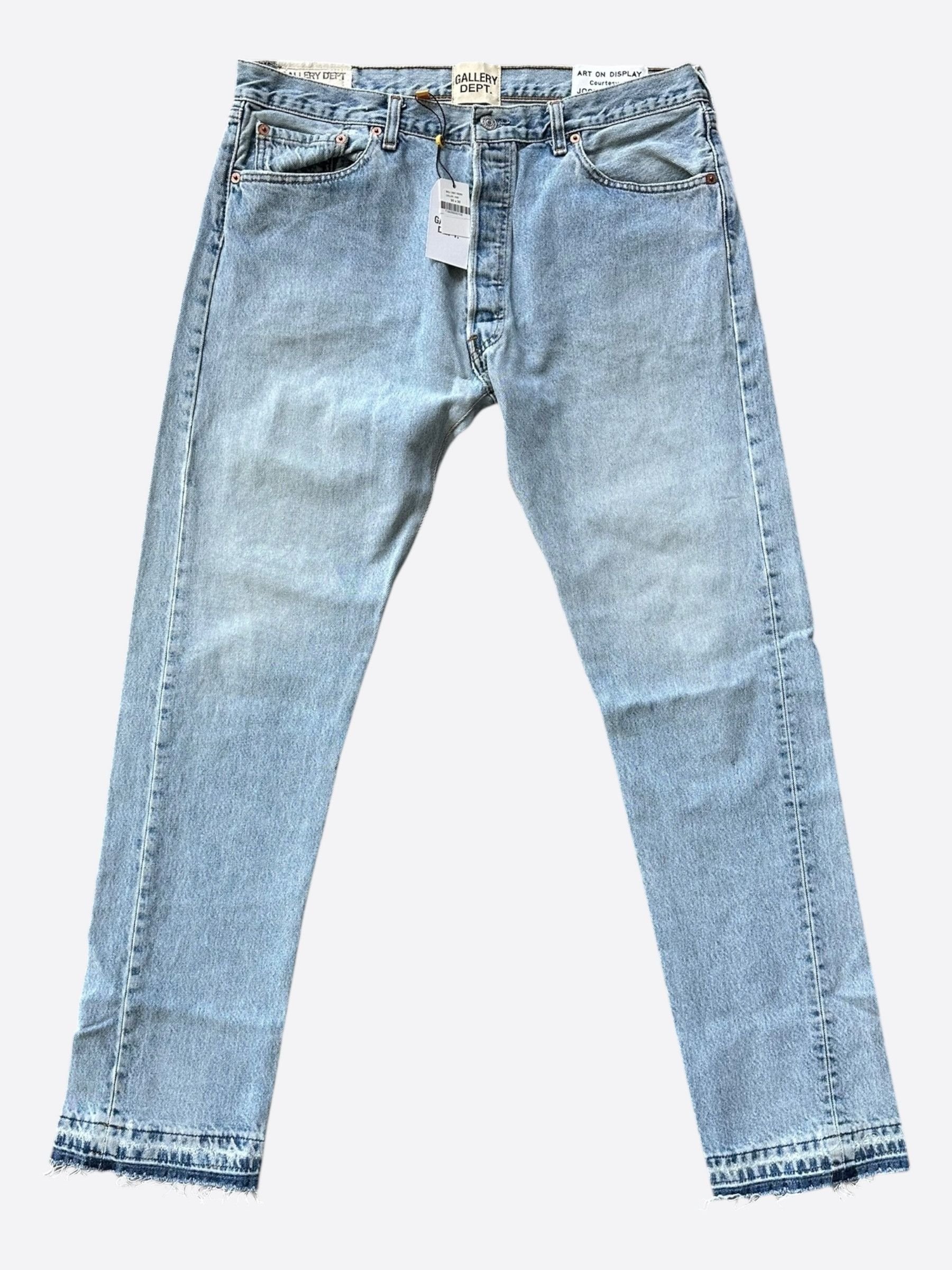 Gallery Dept. Gallery Dept Indigo Denim Jeans Size US 35 - 1 Thumbnail