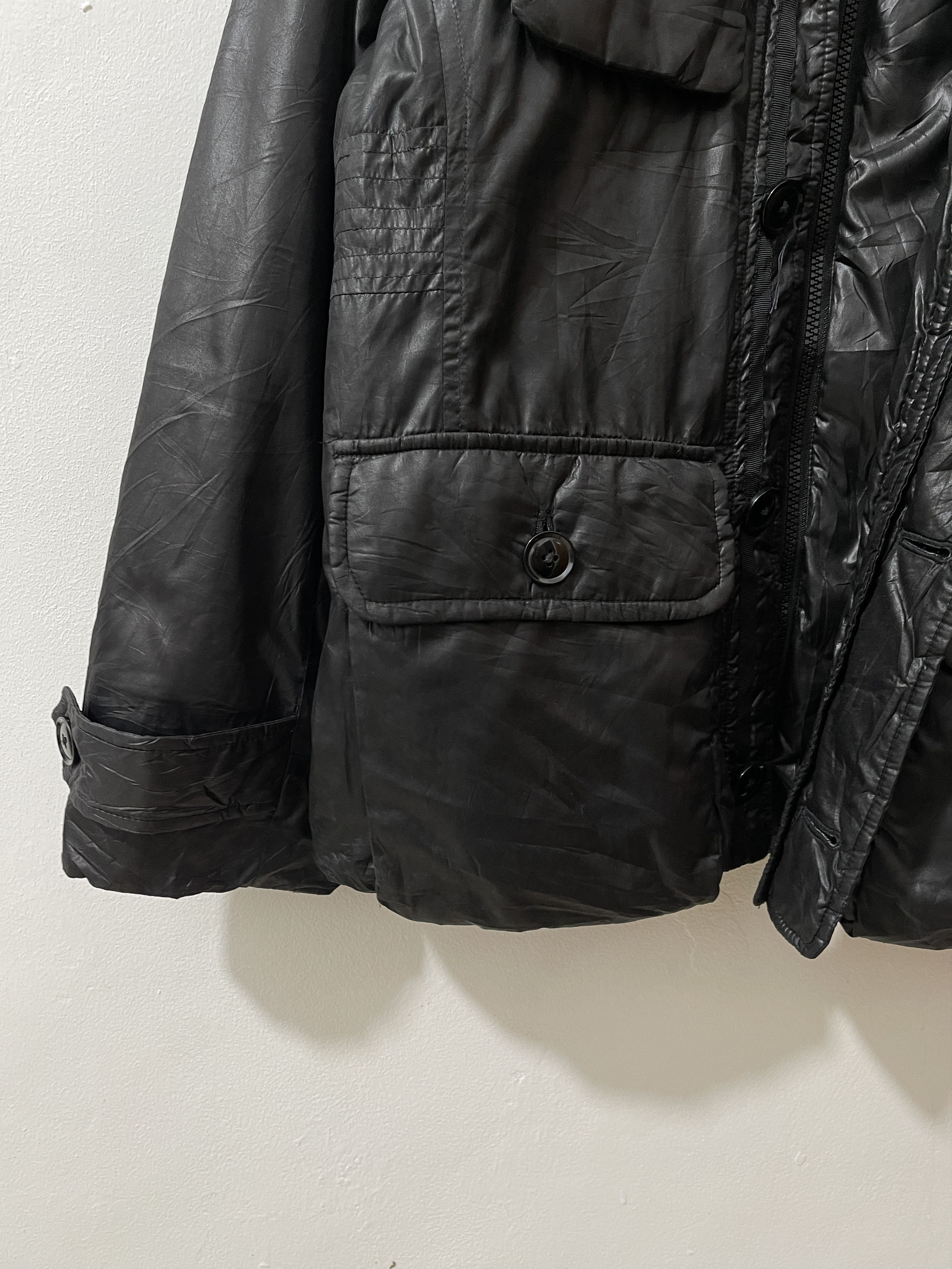 Japanese Brand Unknwn Crazy Fur Puffer Japan Vkei Style Jacket Size US L / EU 52-54 / 3 - 3 Thumbnail