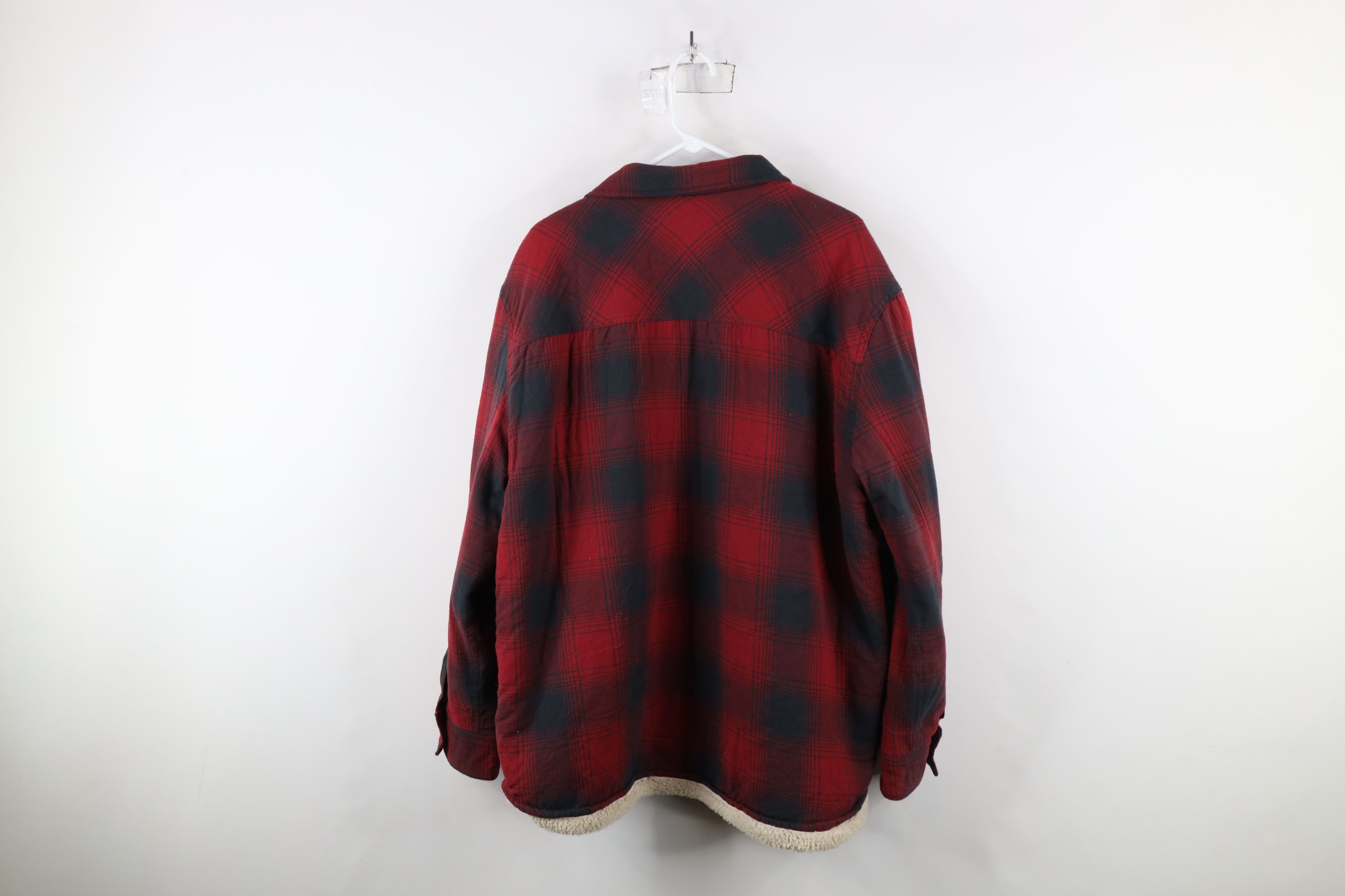 Vintage Vintage 90s Big Mac Pile Fleece Lined Flannel Shirt Jacket Size US XXL / EU 58 / 5 - 9 Thumbnail