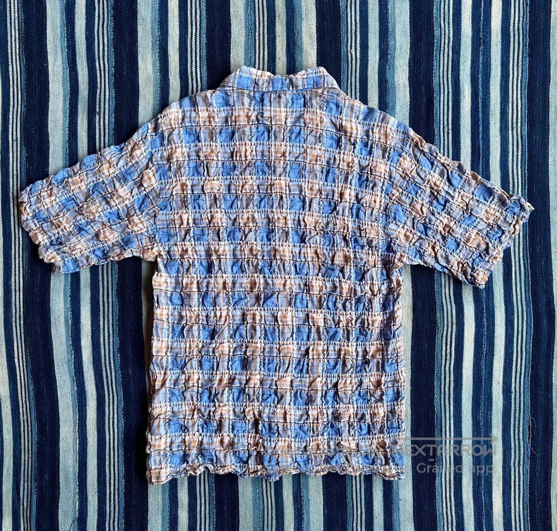 Nigel Cabourn Yohji Yamamoto 92ss Hollow Long Sleeve Shirt. Size US M / EU 48-50 / 2 - 6 Thumbnail