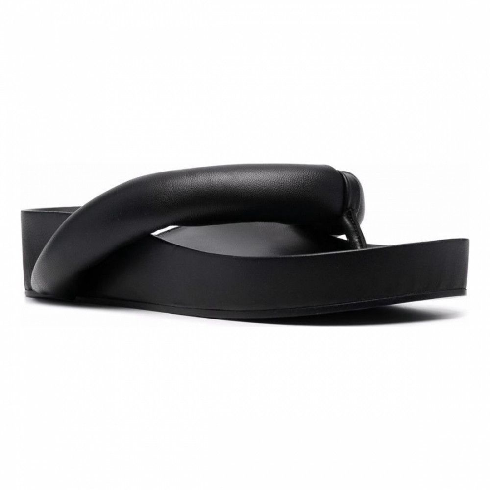 Jil Sander o1y1025 Slippers in Black Size US 6 / IT 36 - 2 Thumbnail