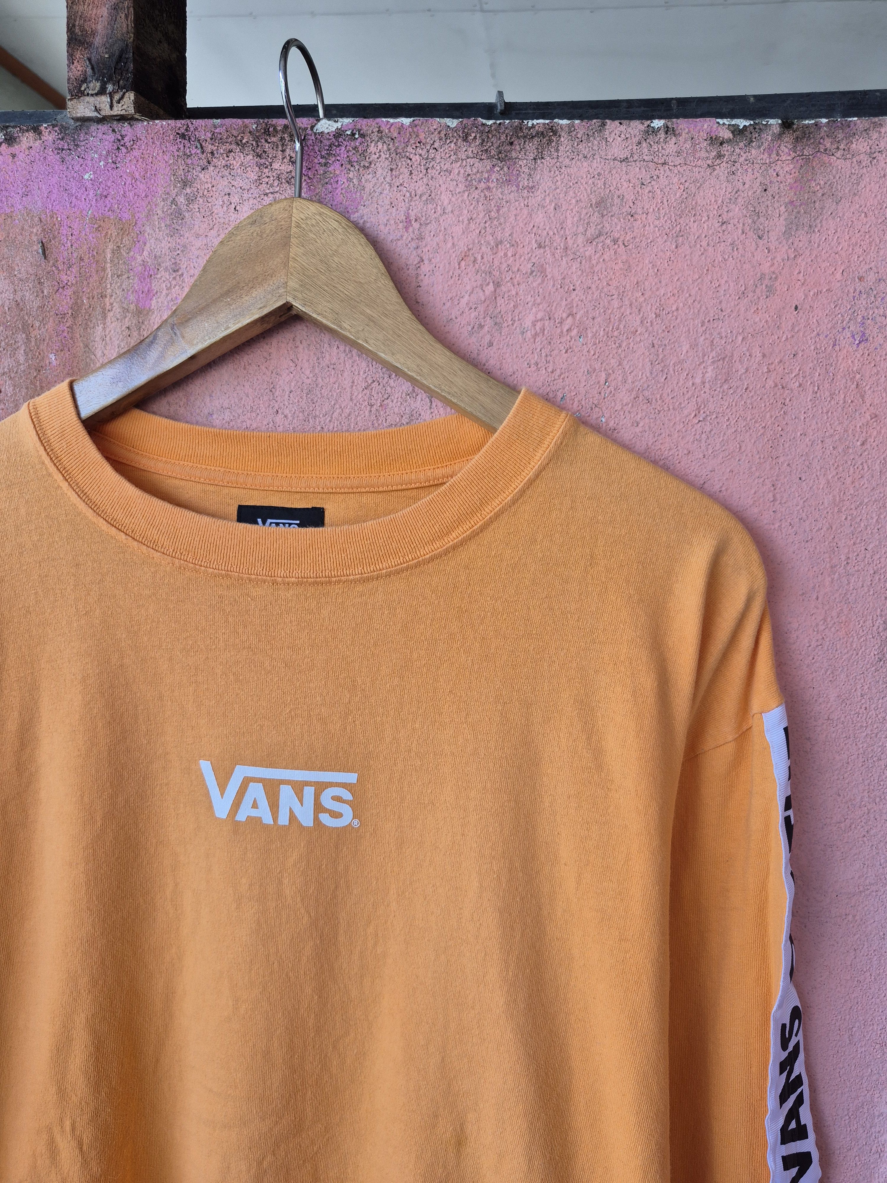 Vans 🔥 Vans Off The Wall Sidetape Skate Streetwear Tee Size US L / EU 52-54 / 3 - 3 Thumbnail