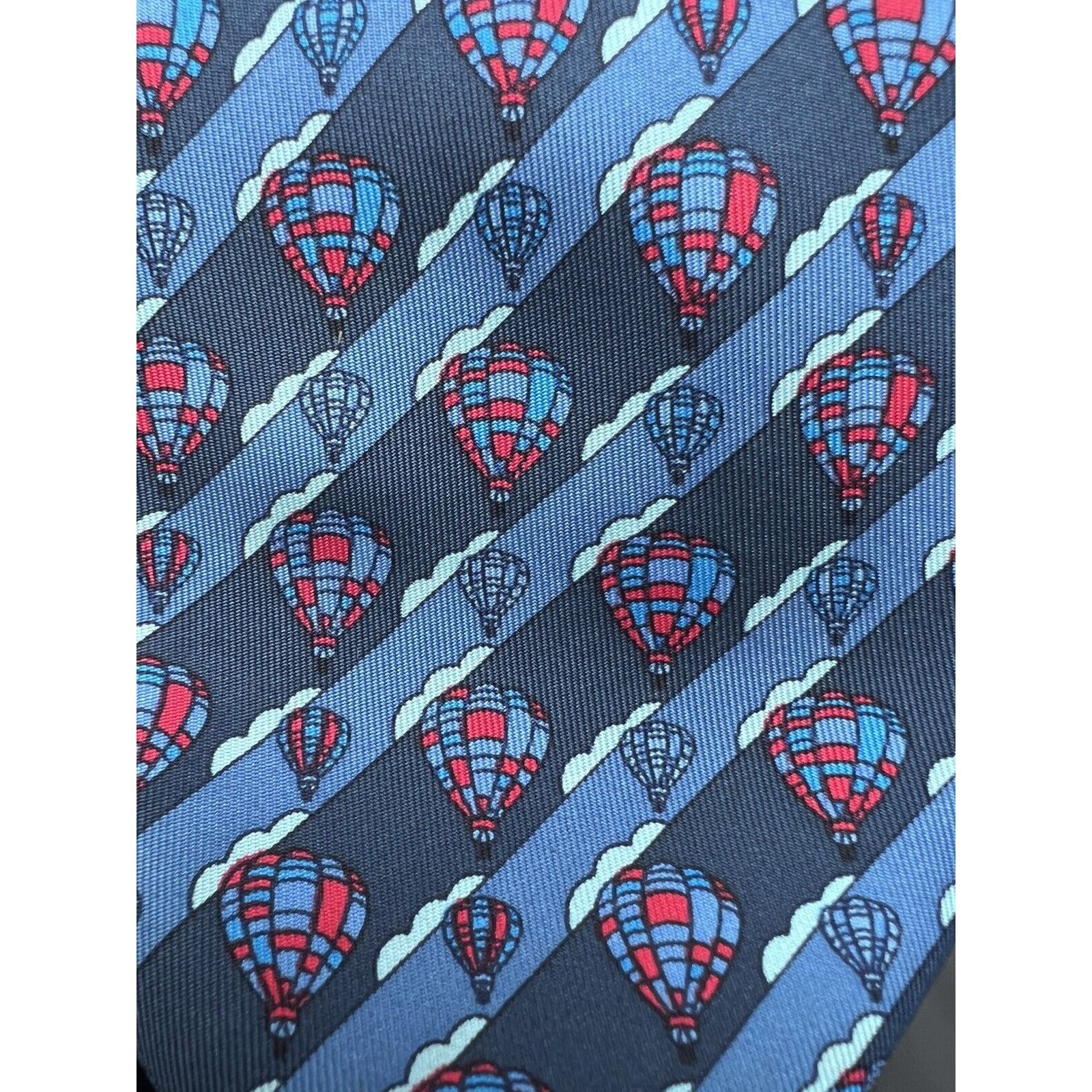 Donald Trump HERMES PARIS (7233 UA) MEN'S TIE 100% SILK MADE IN FRANC Size ONE SIZE - 6 Thumbnail